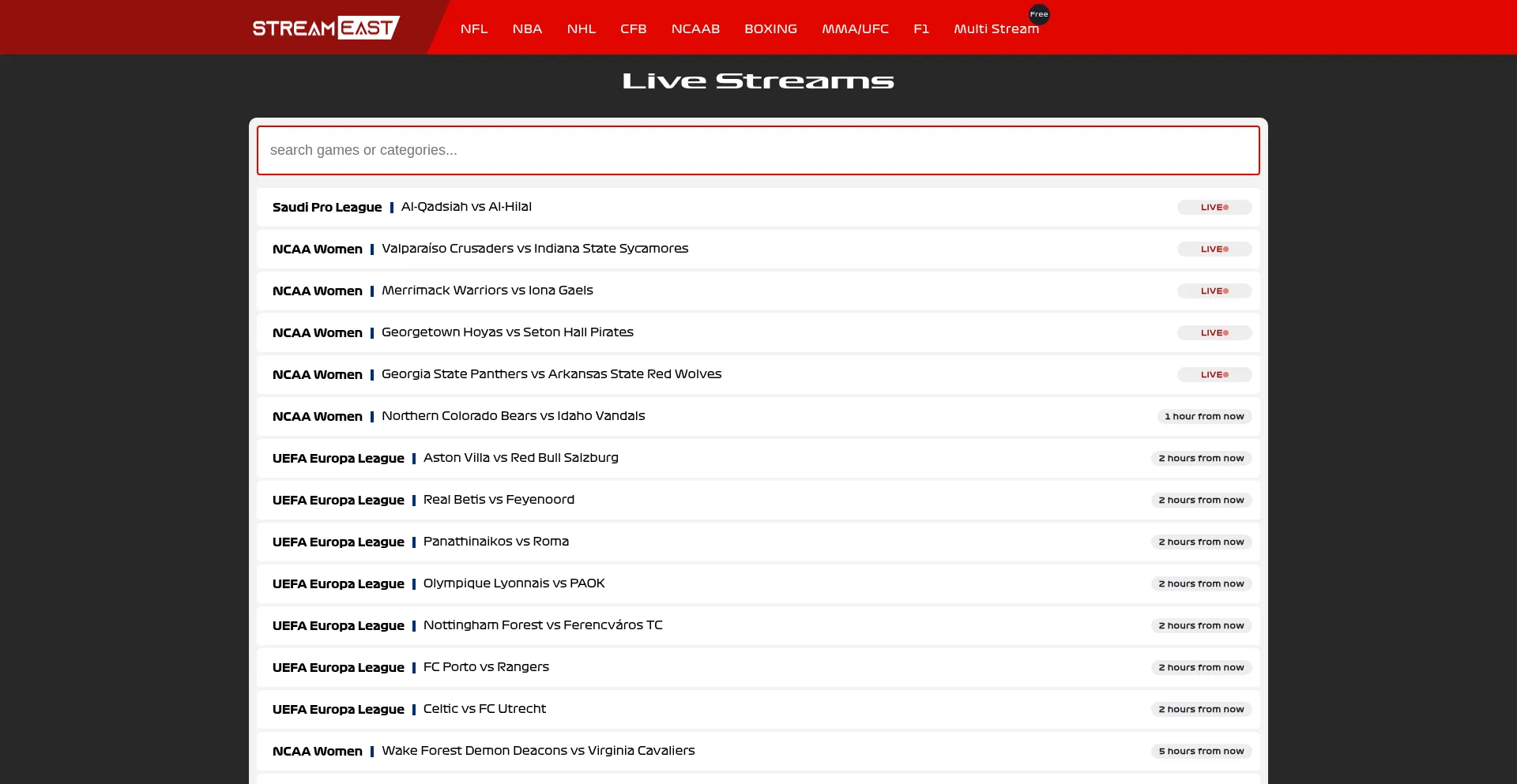Istreameast.app
