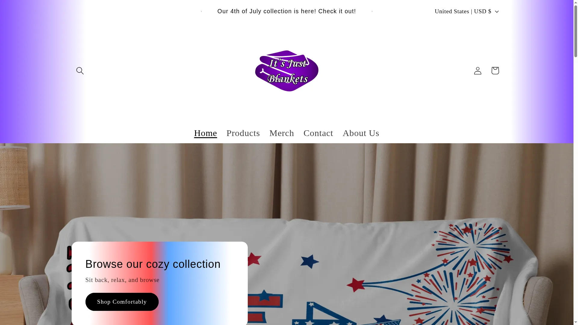 Itsjustblankets.com