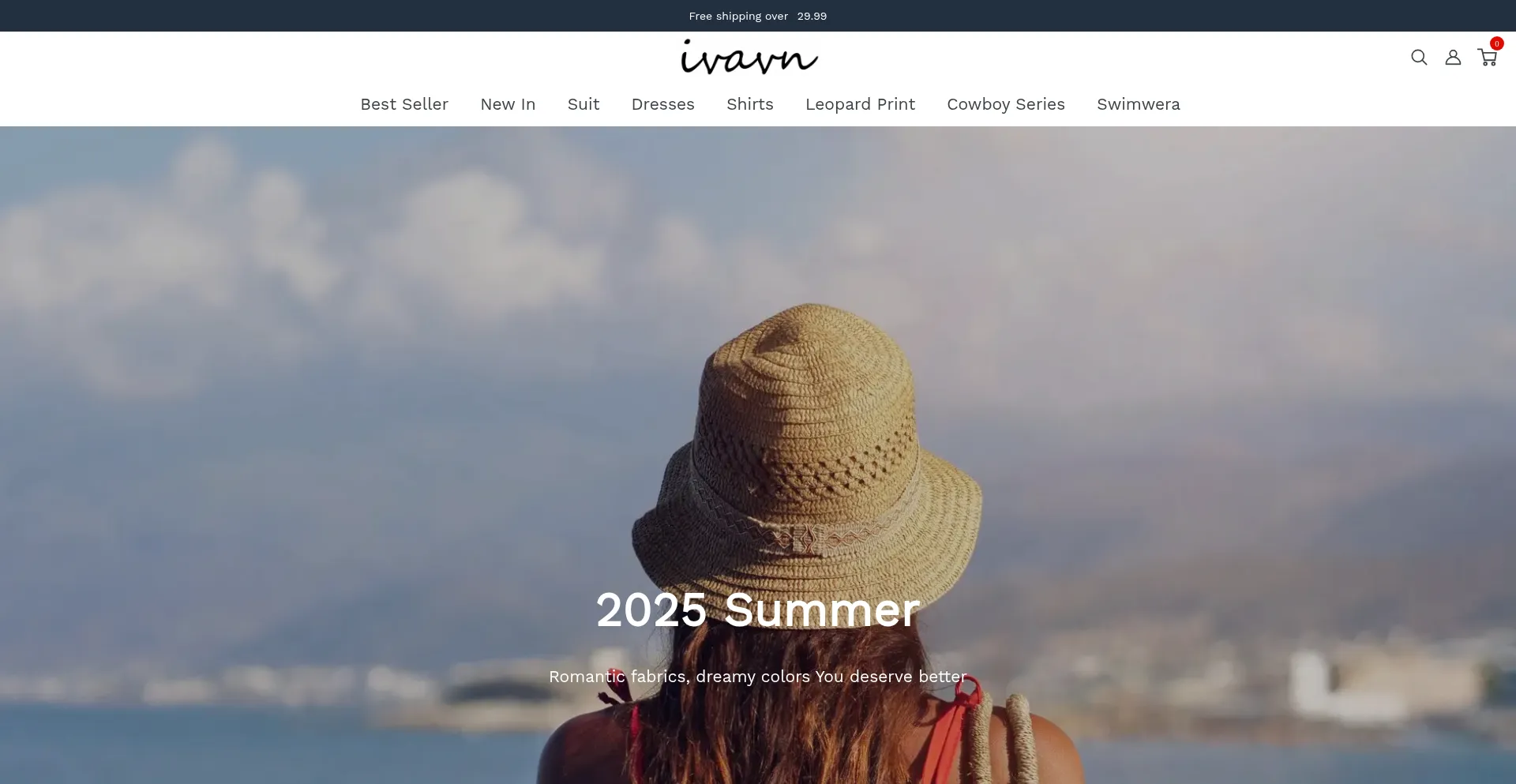 Website screenshot of Ivavn.top