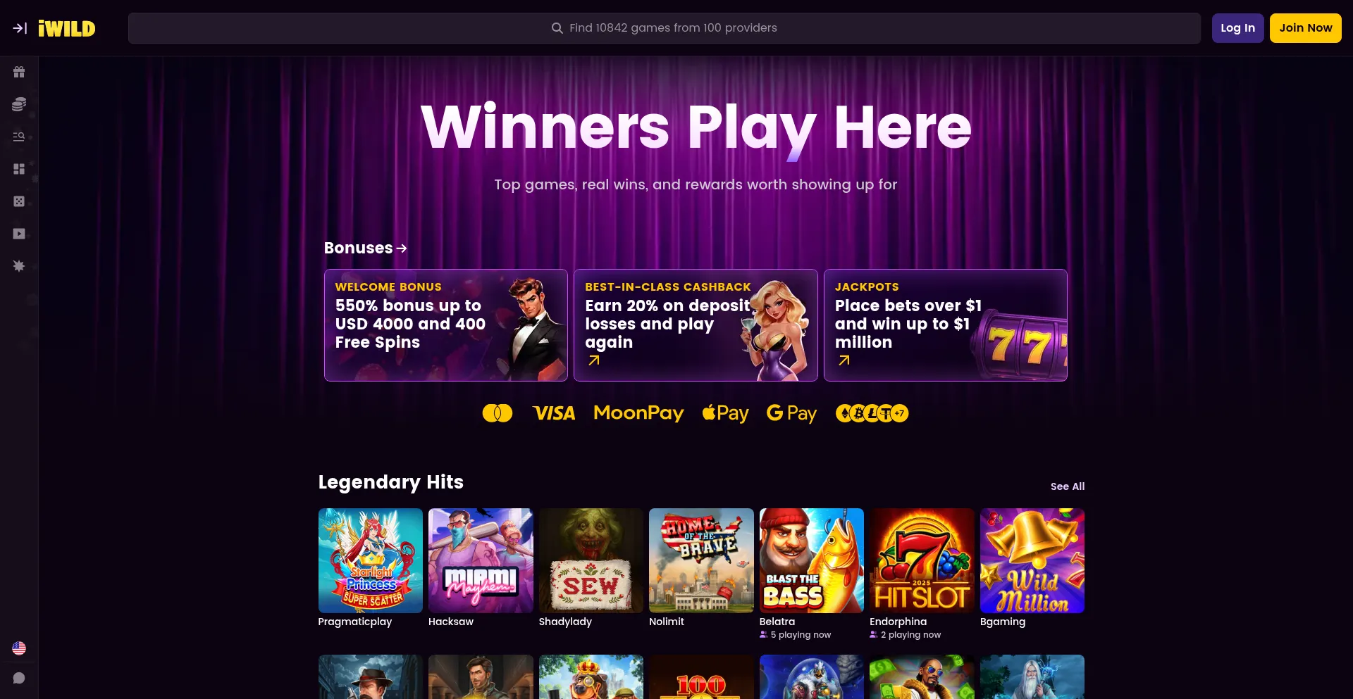 Iwildcasino.io