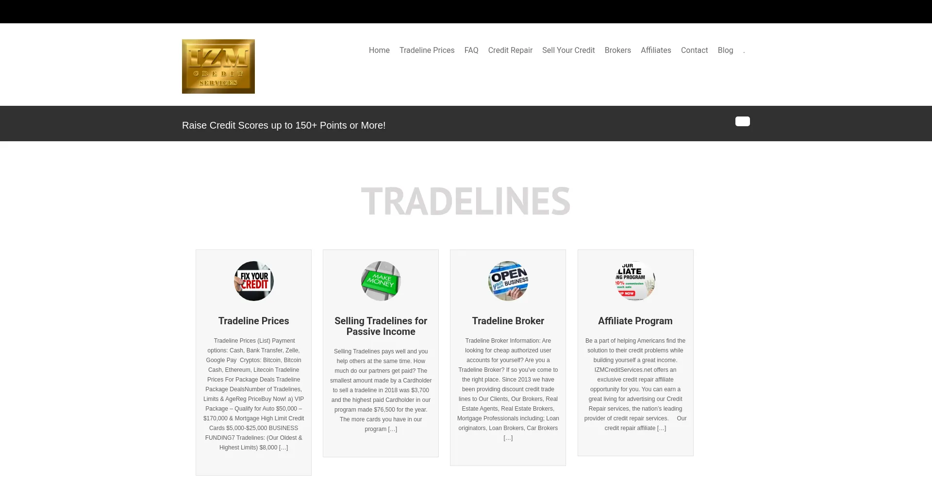 Izmcreditservices.net