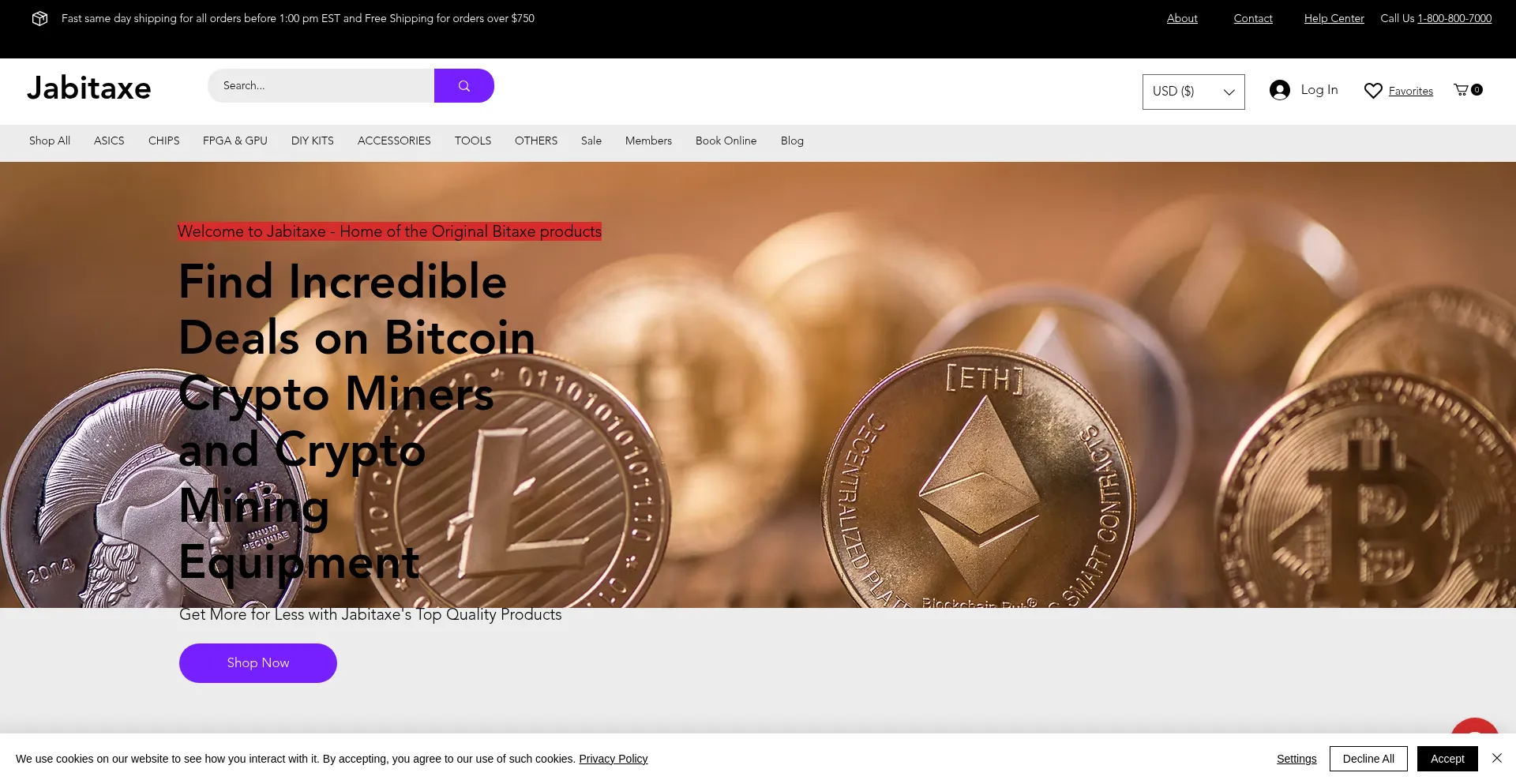 Website screenshot of Jabitaxe.com