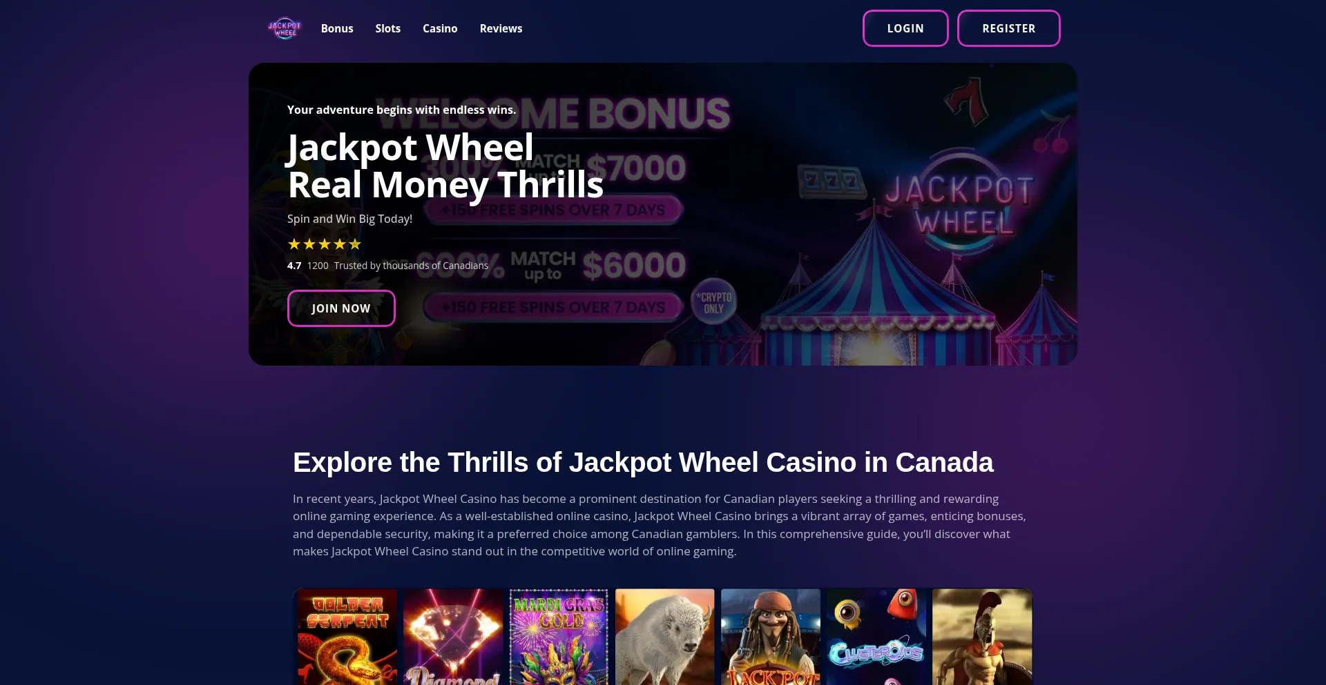 Jackpotwheel-canada.com