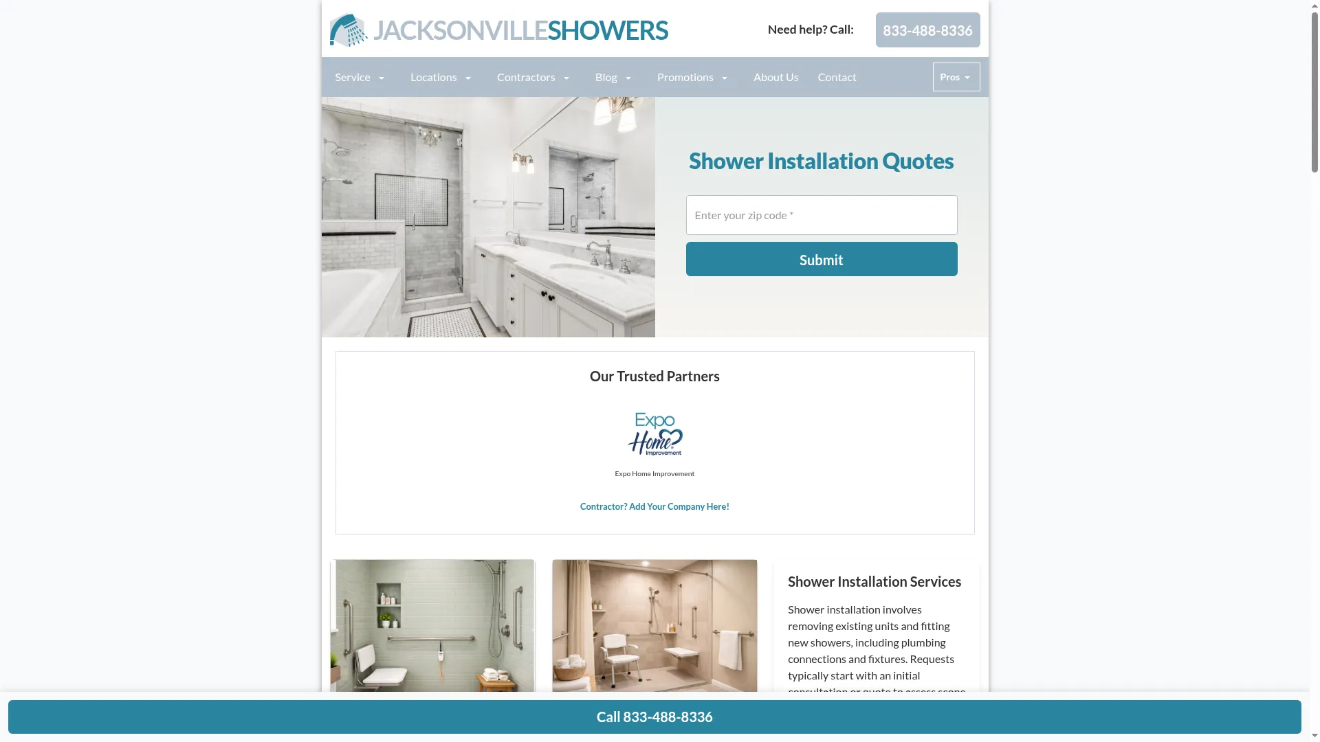 Jacksonvilletxshowers.com