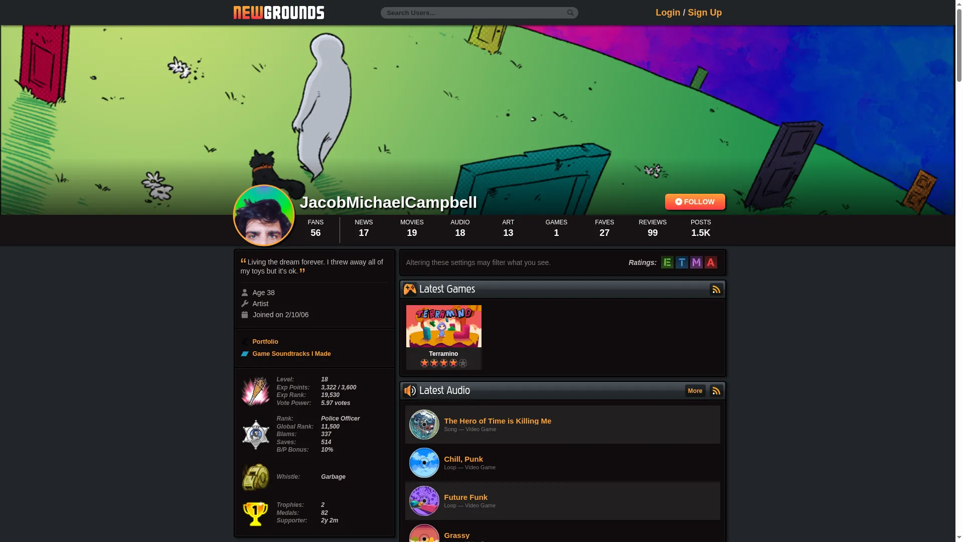 Jacobmichaelcampbell.newgrounds.com