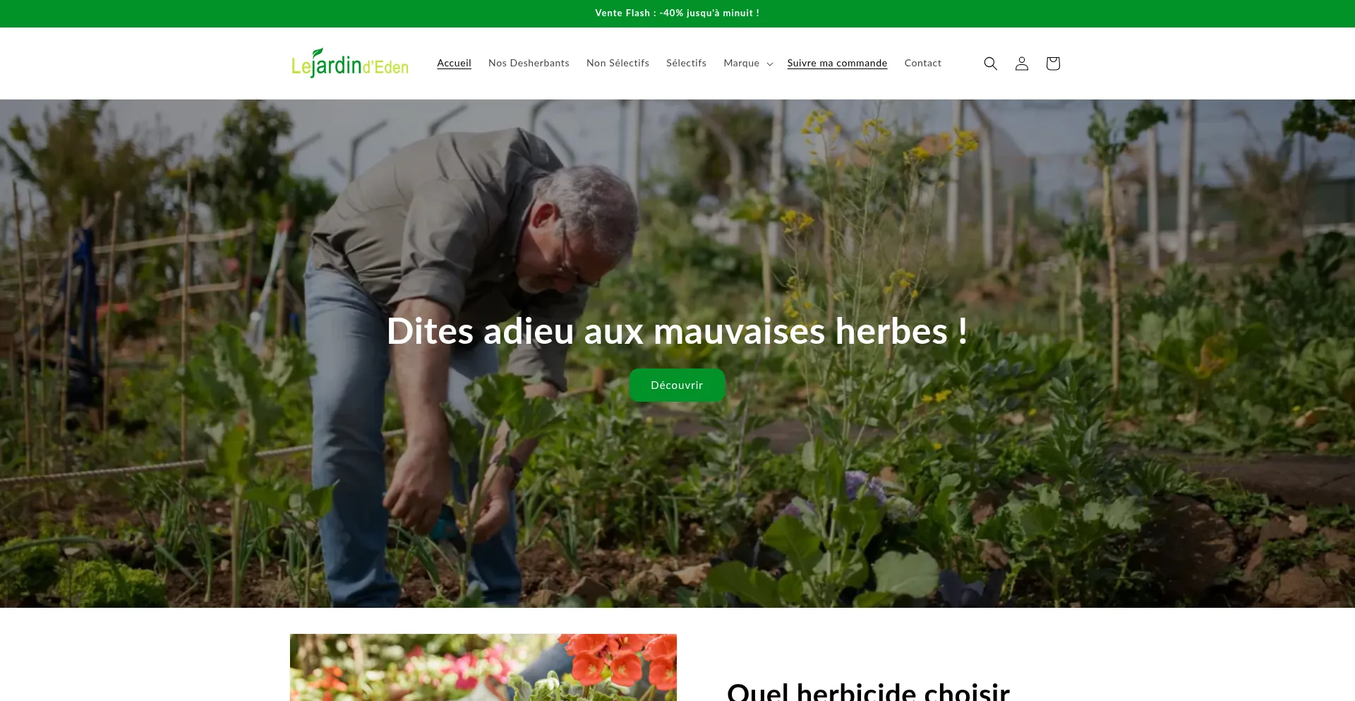 Website screenshot of Jardindedenfrance.com