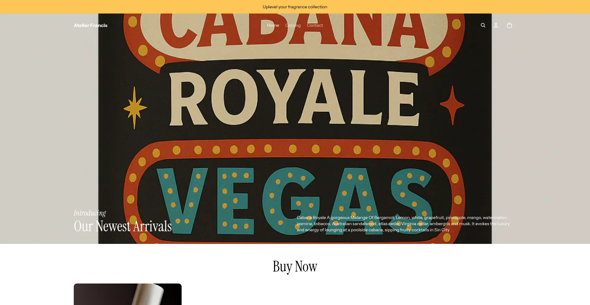 Website screenshot of Jarvisfrancis.myshopify.com