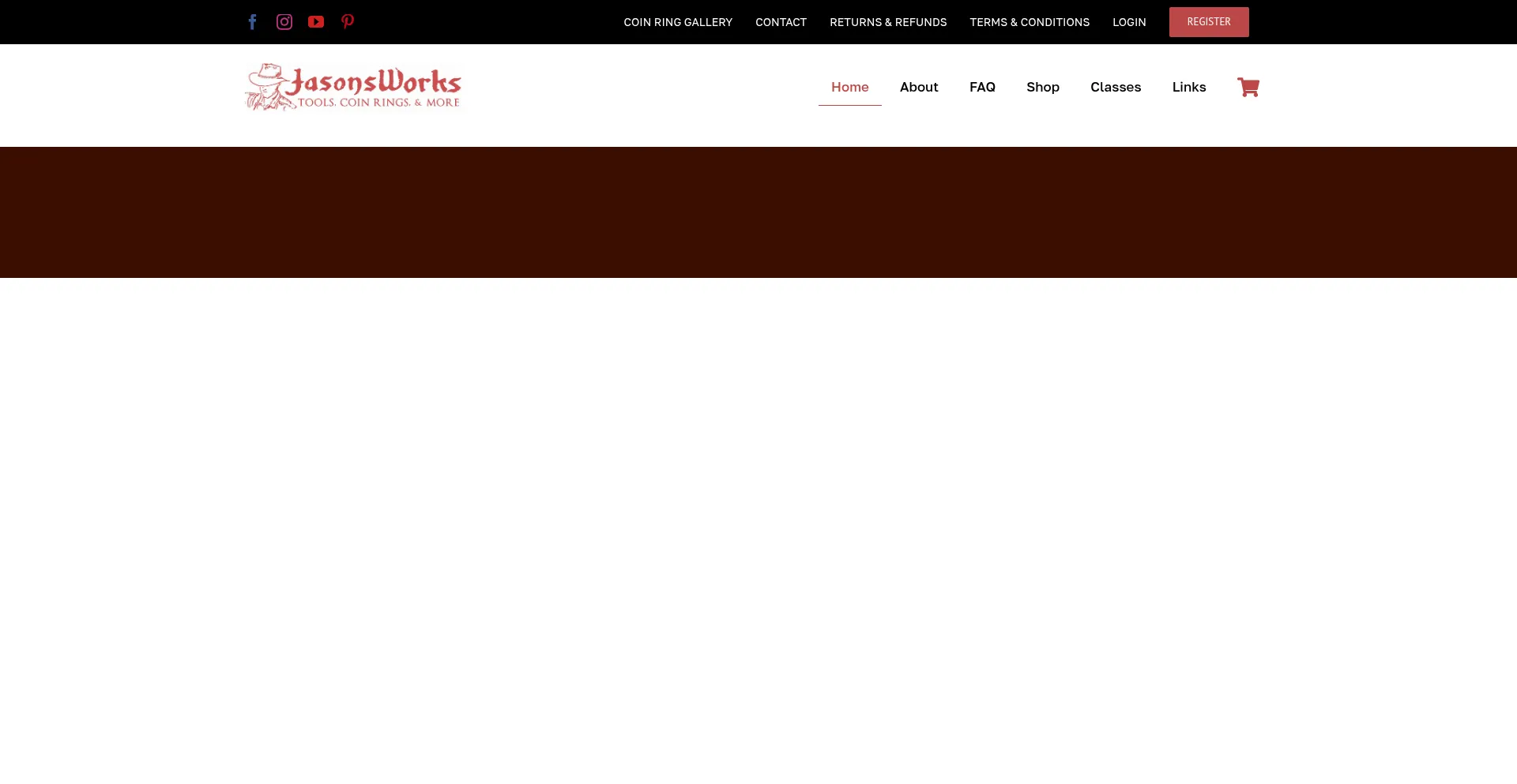 Website screenshot of Jasons.works
