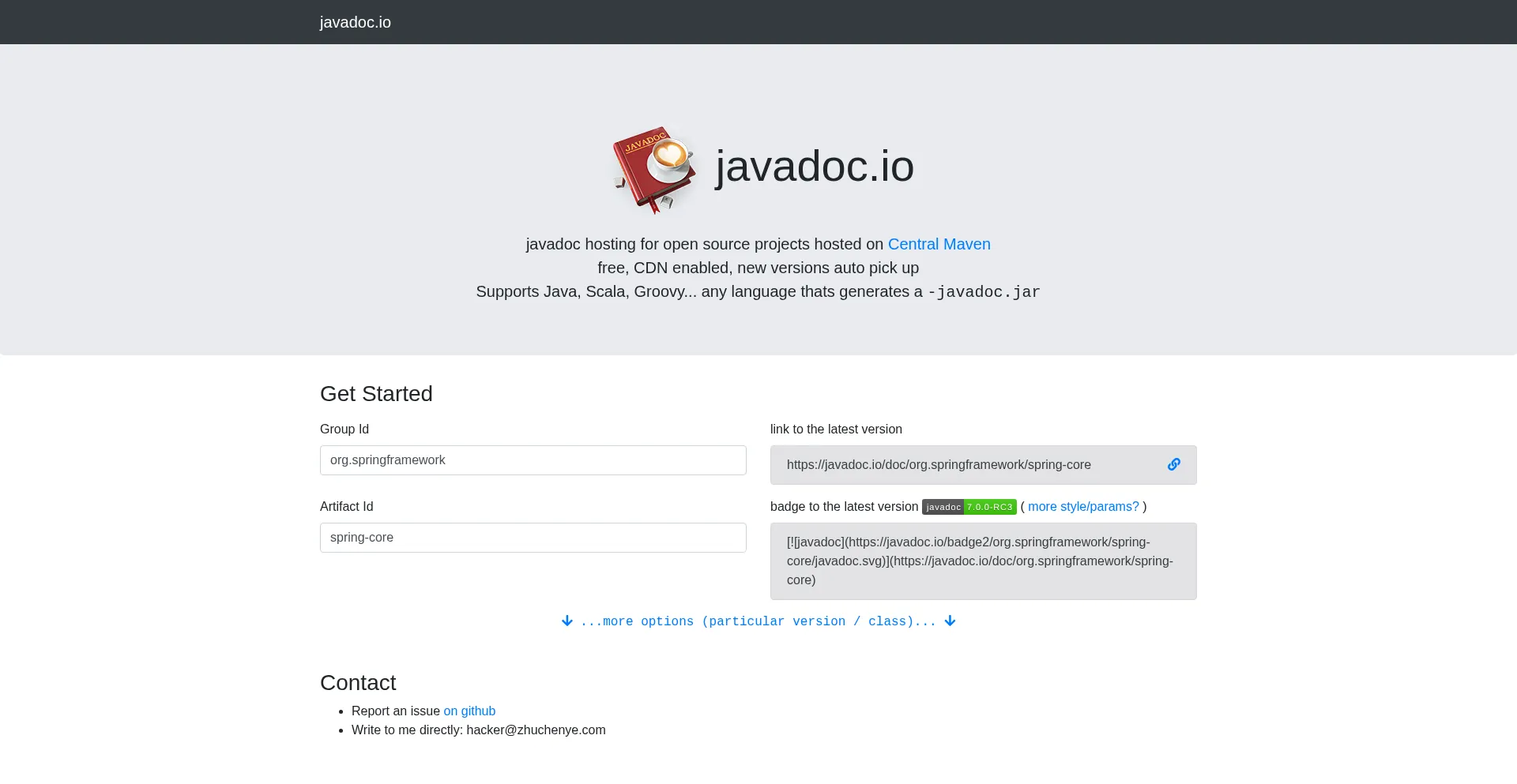 Javadoc.io