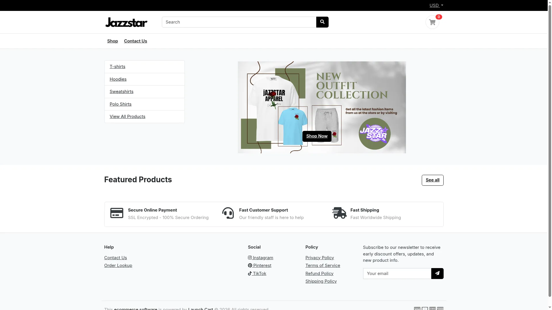 Jazzstar.launchcart.store