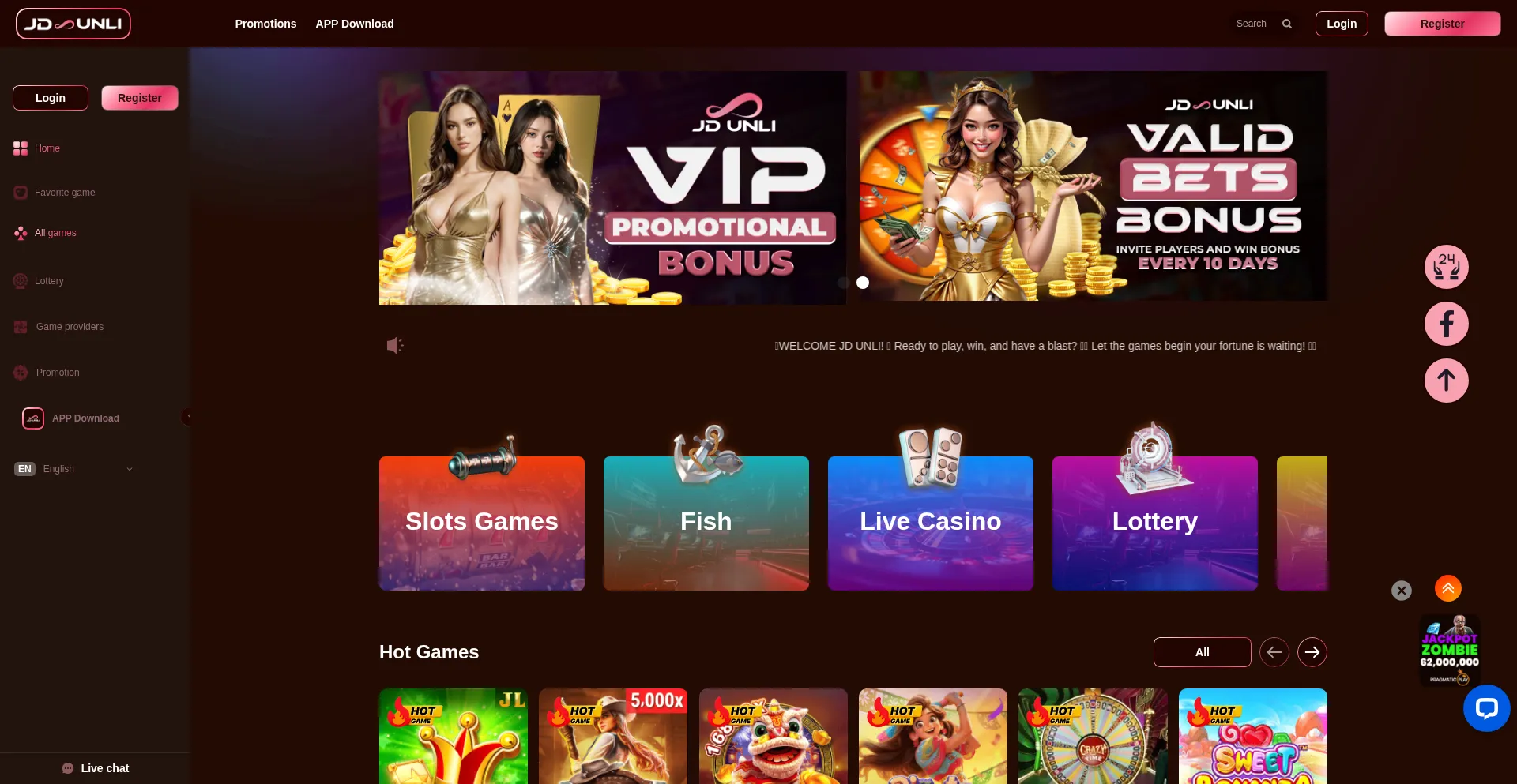 Website screenshot of Jdunli.ph