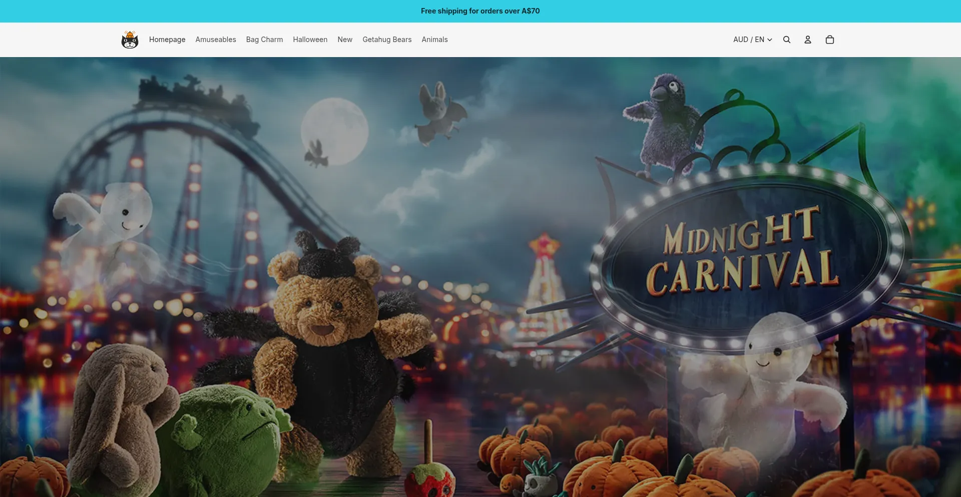 Website screenshot of Jellatonline.shop