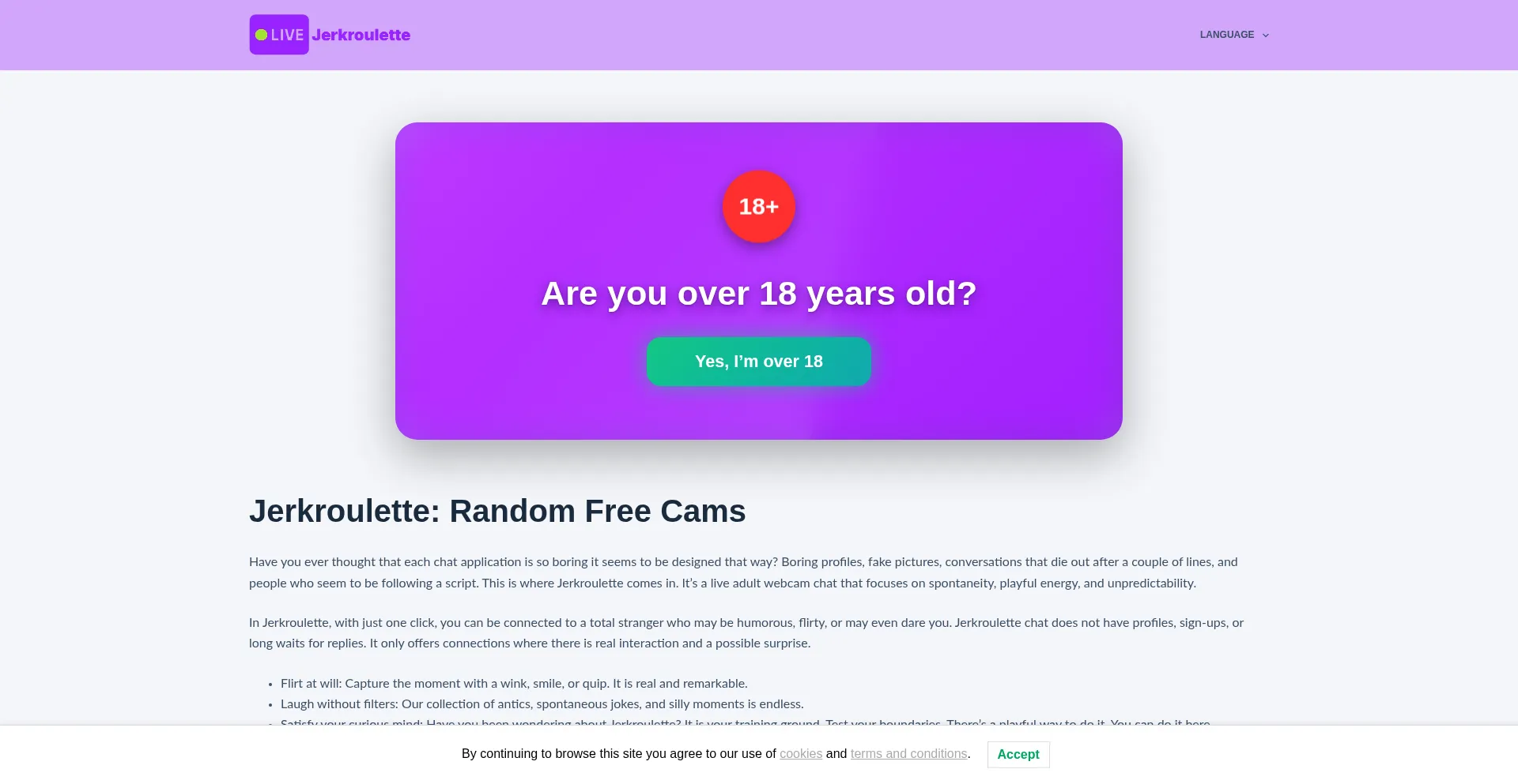 Jerkroulette.org