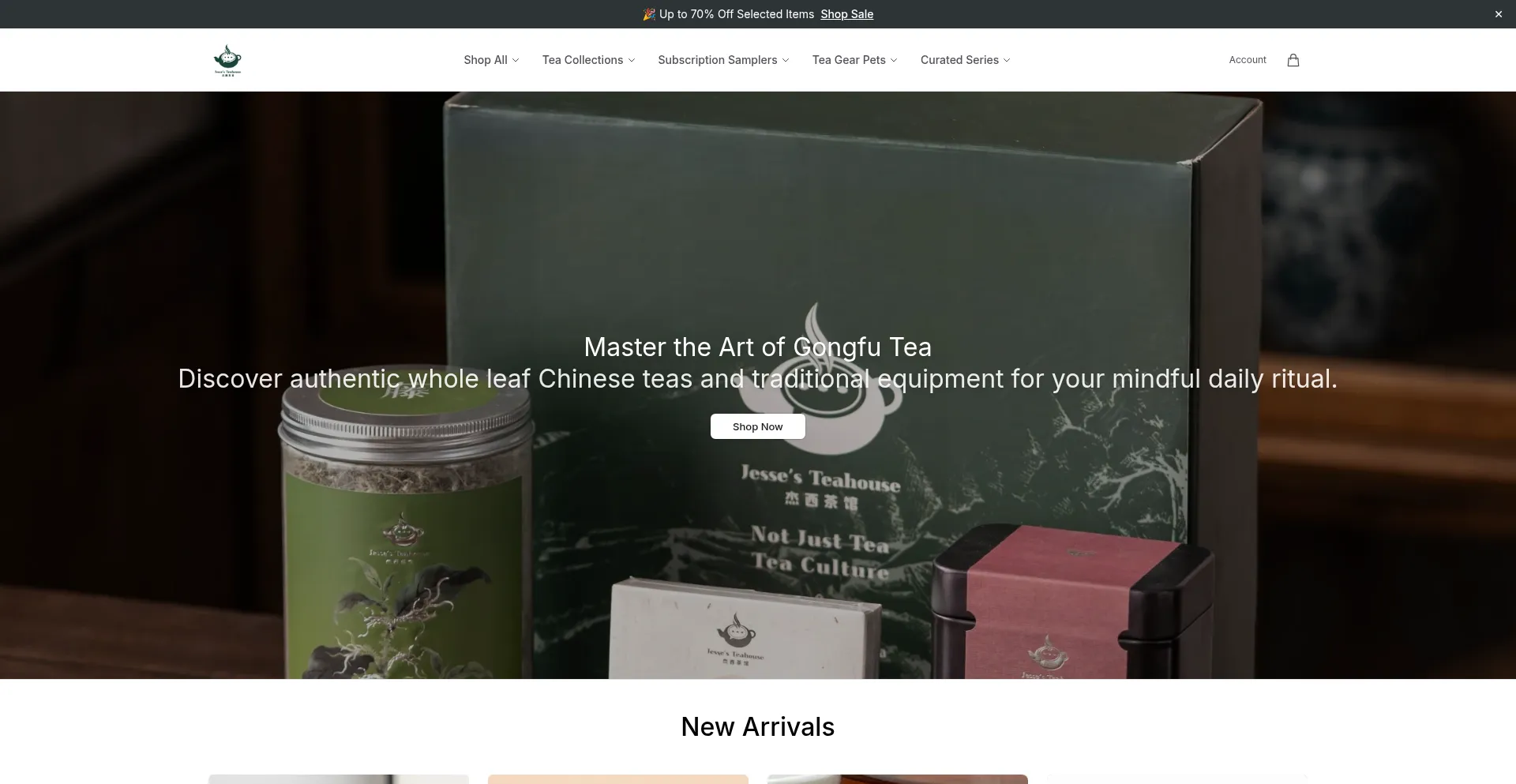 Jessesteahouse.shop