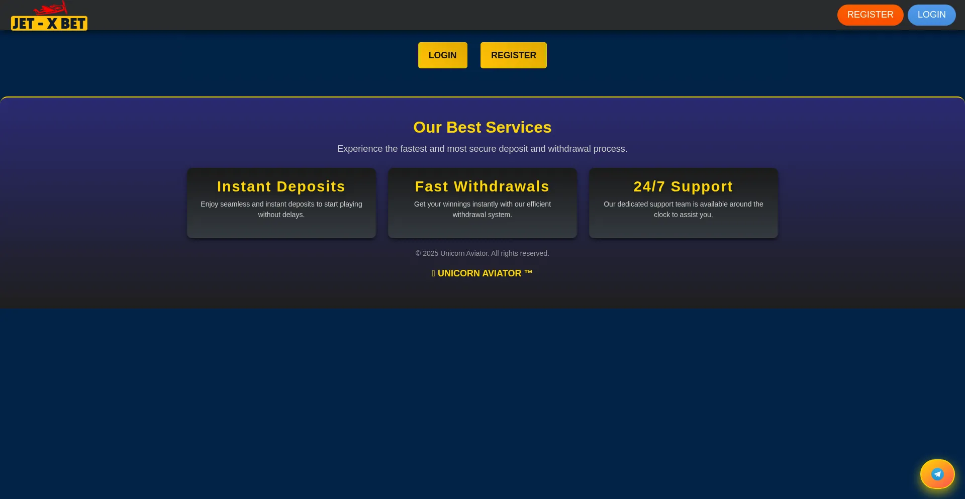 Website screenshot of Jet-xbet.org