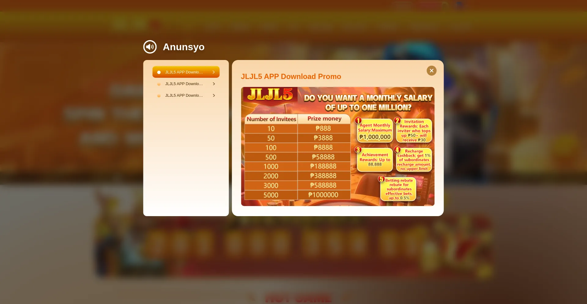 Website screenshot of Jljl5.org