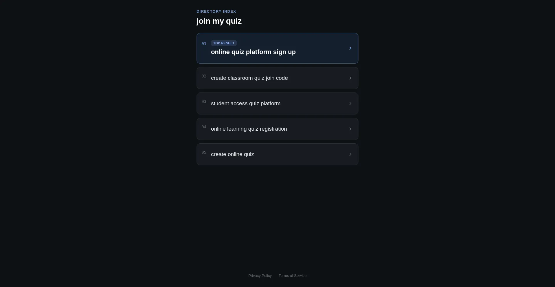 Joinmyquiz.org