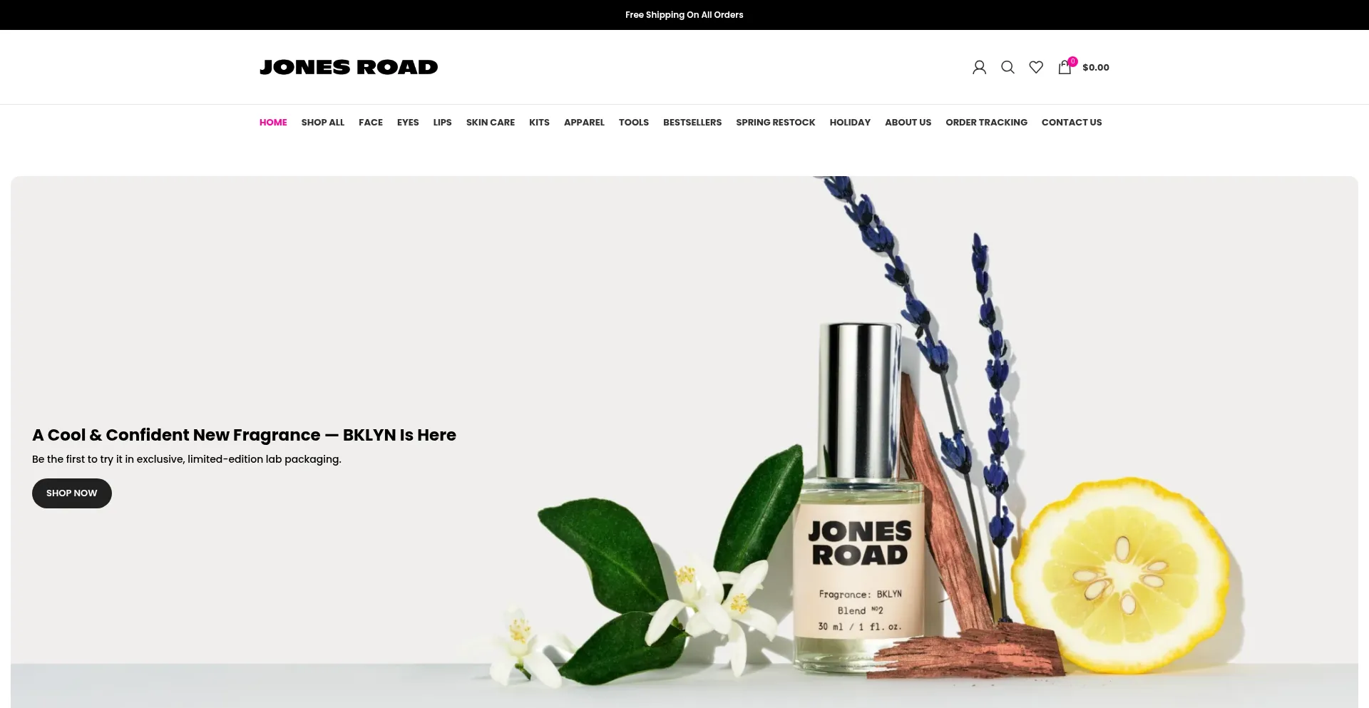 Website screenshot of Jonesraodoffer.shop