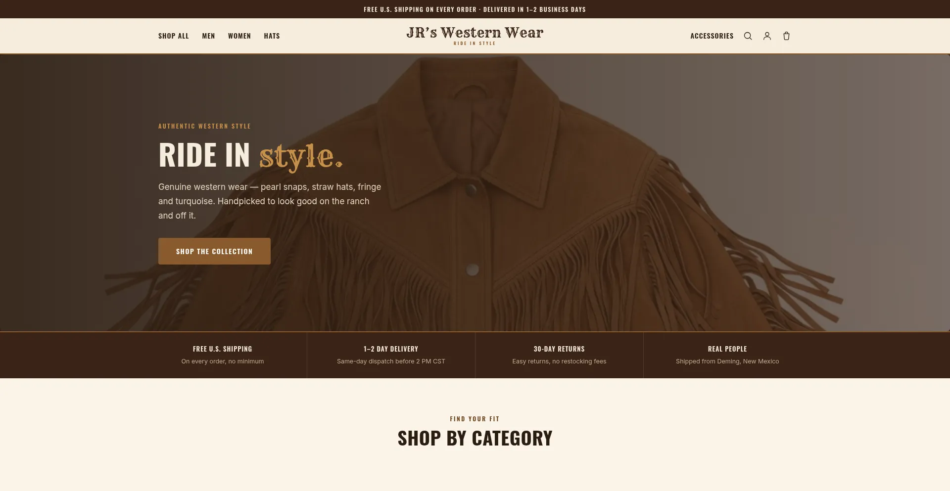 Jrswesternwear.com