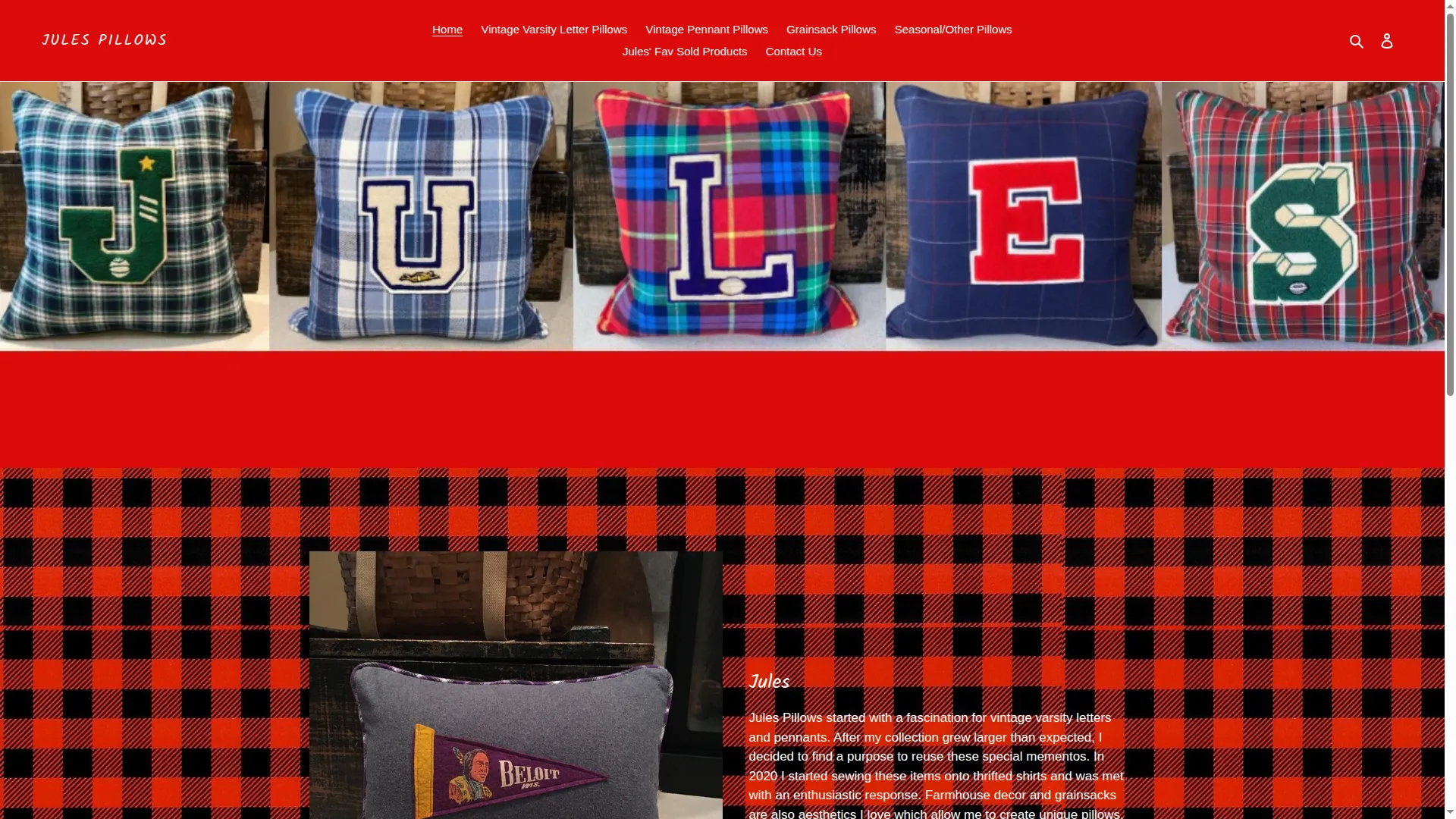Julespillows.com