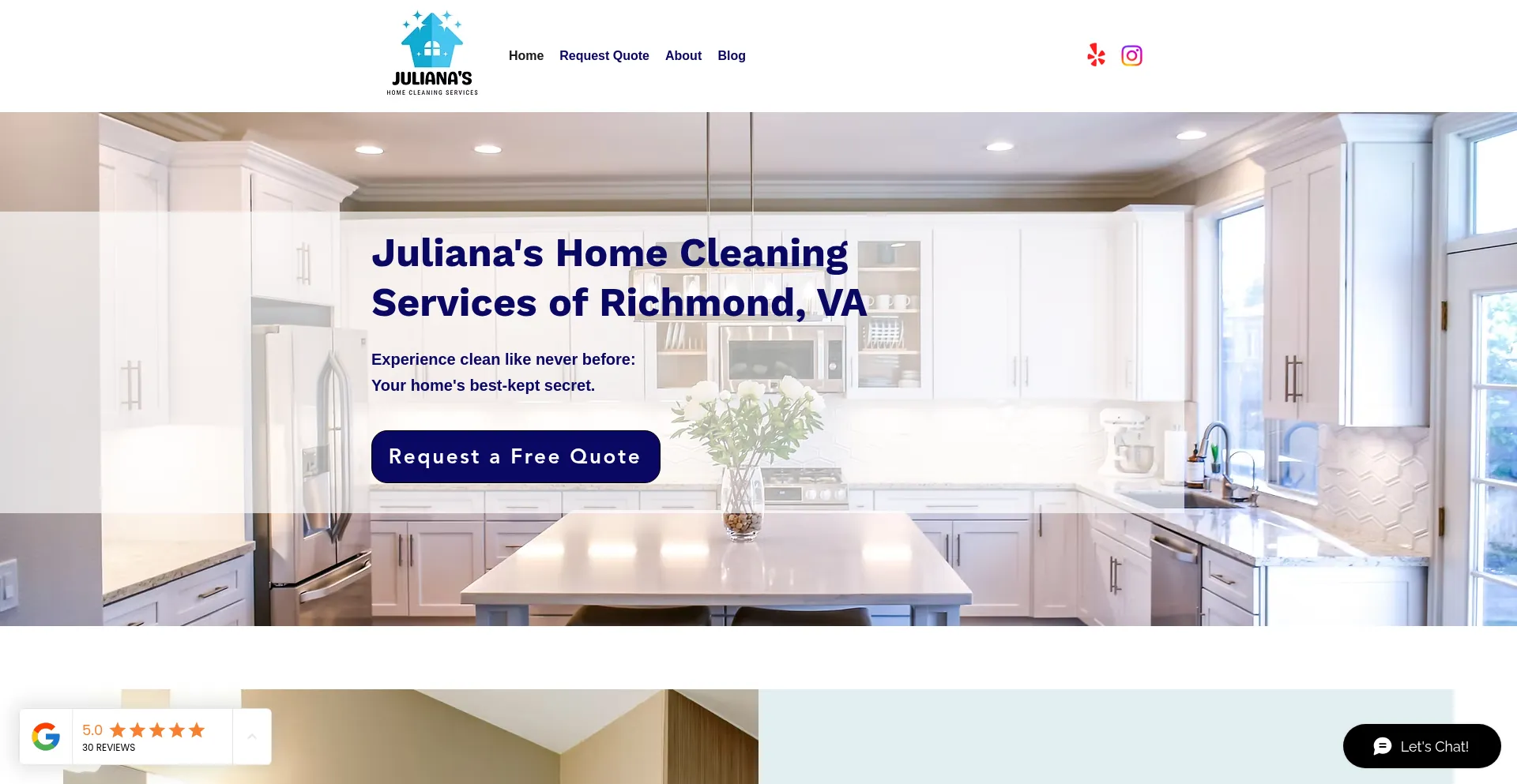 Julianashomecleaning.com