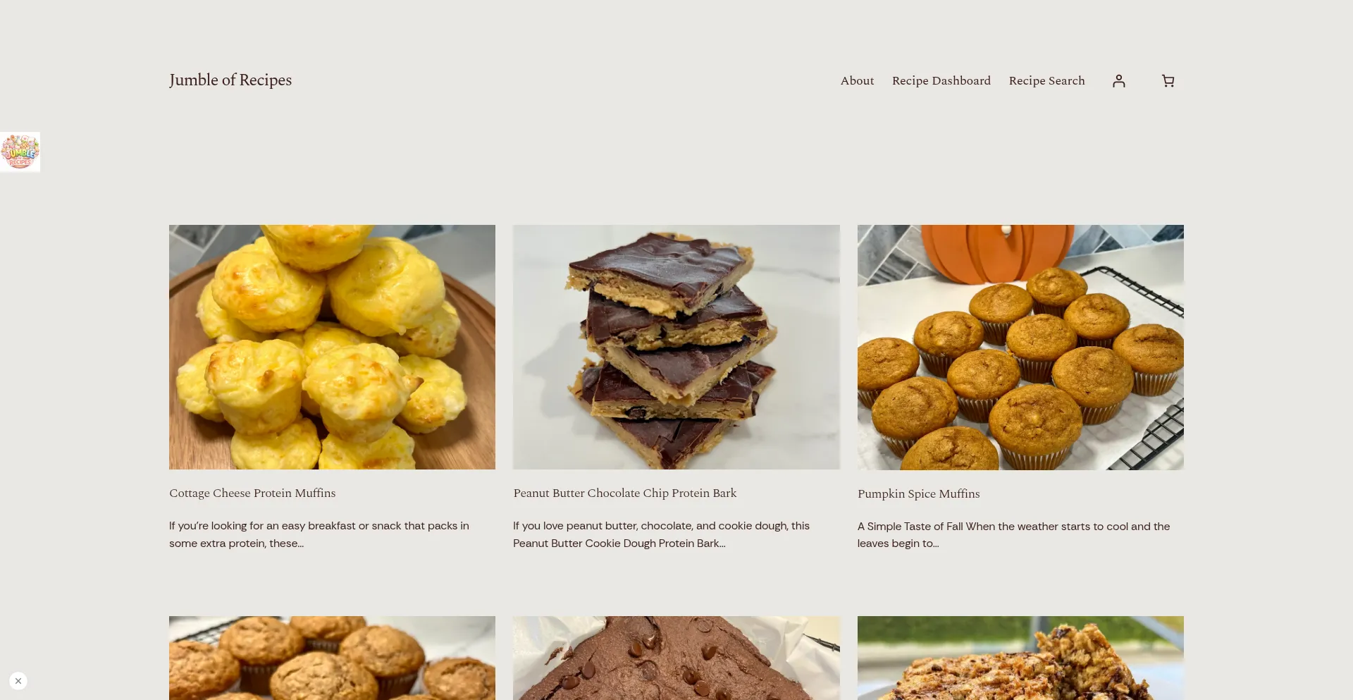 Jumbleofrecipes.com