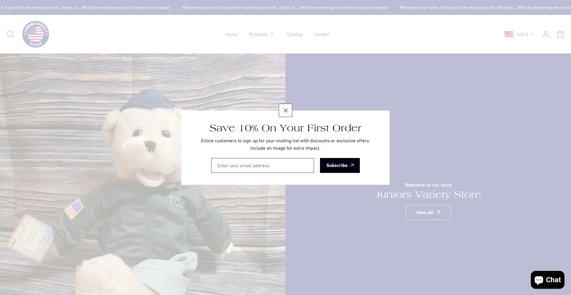 Juniorsvarietystore.com