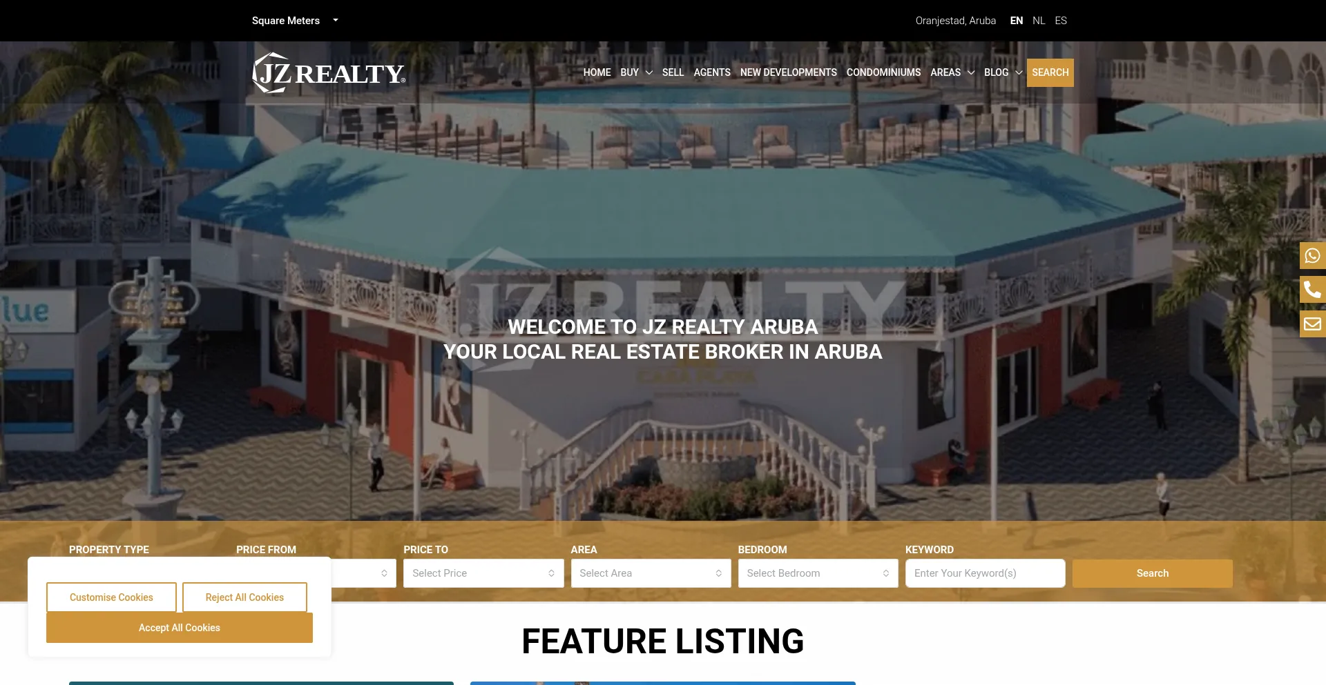 Jzrealtyaruba.com