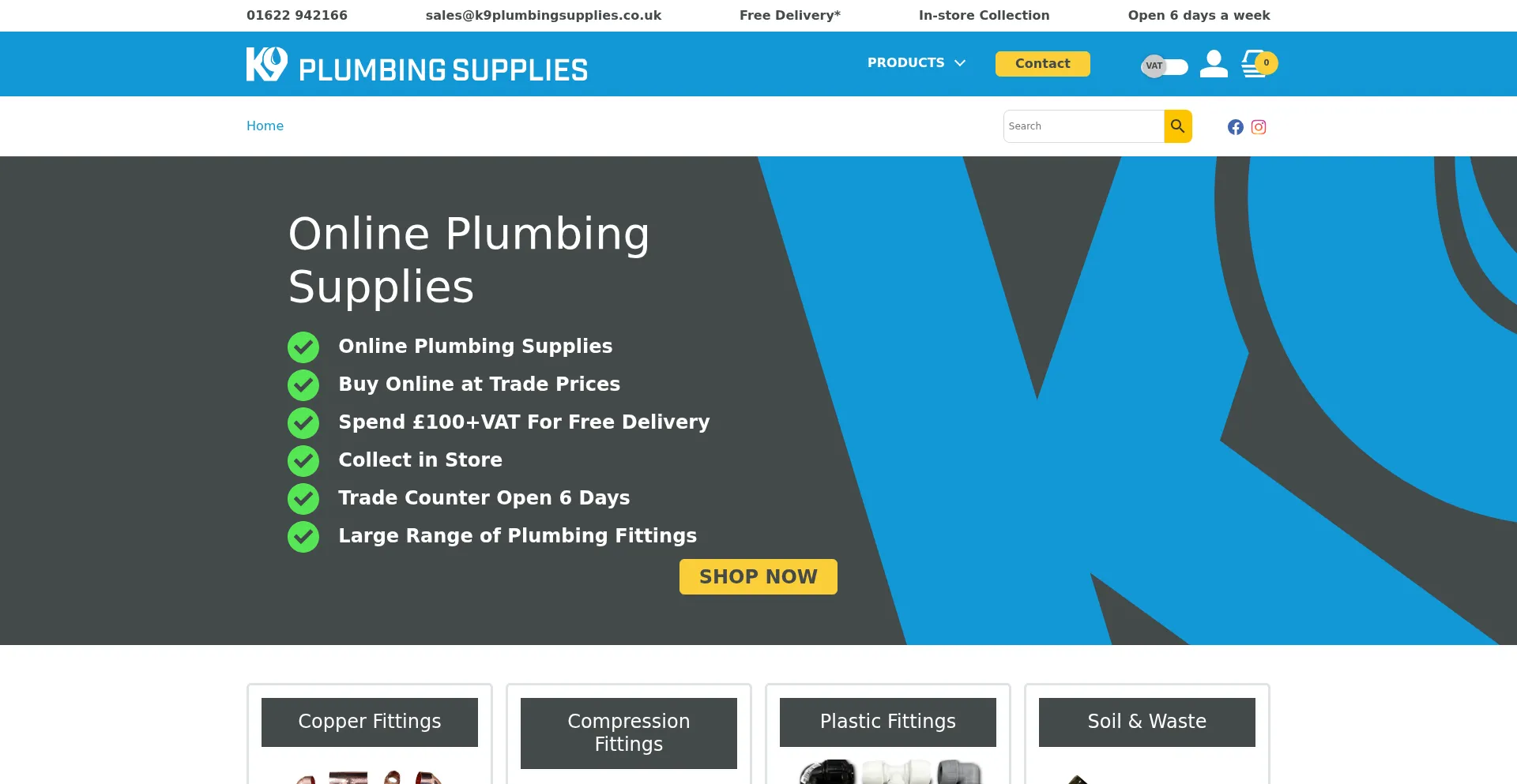 K9plumbingsupplies.co.uk