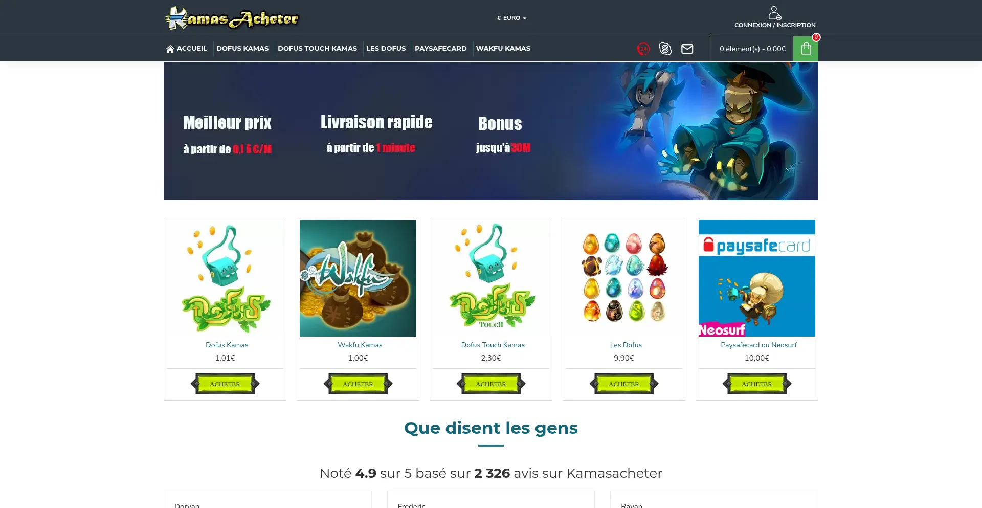 Kamasacheter.com