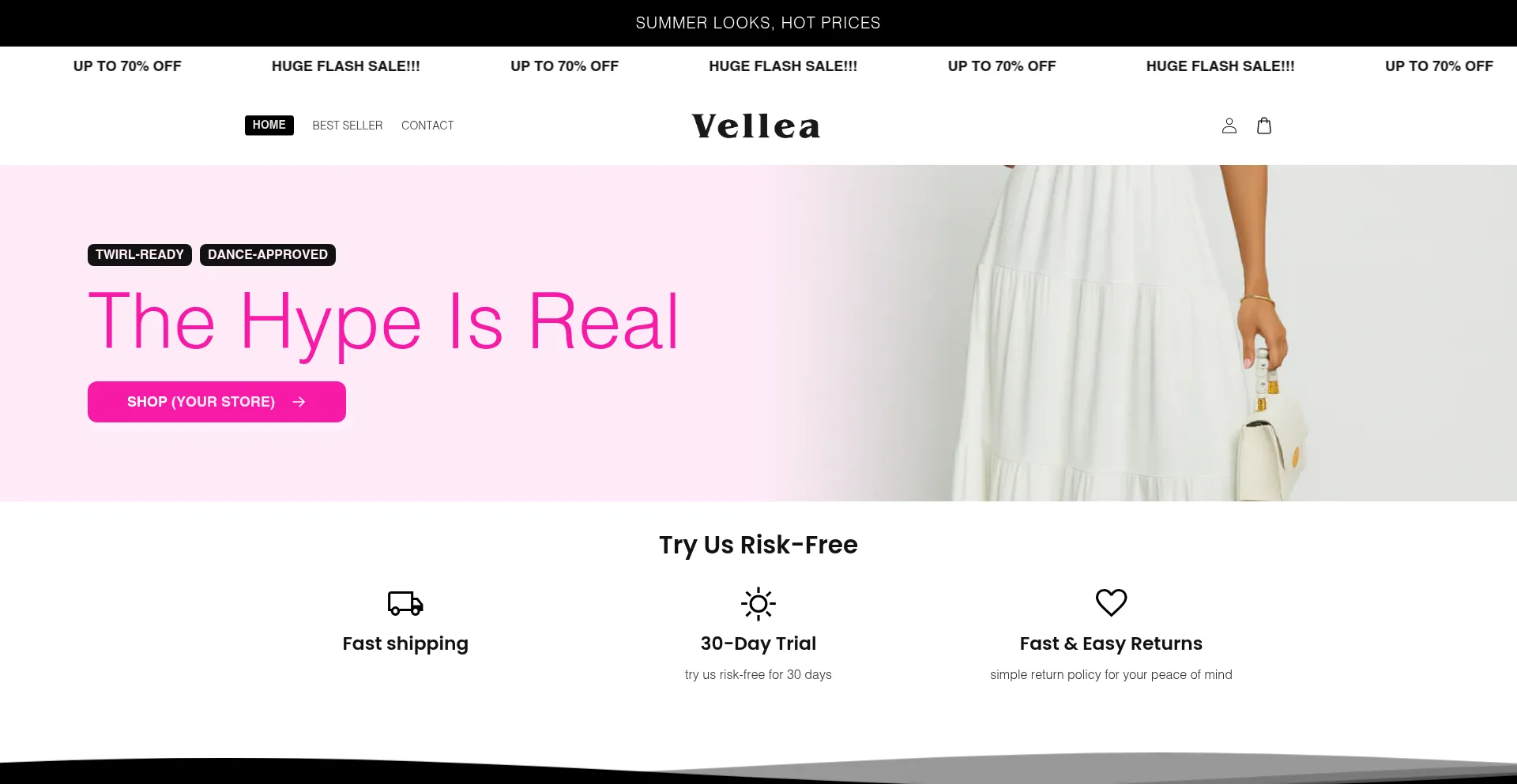 Website screenshot of Kavaaro.shop