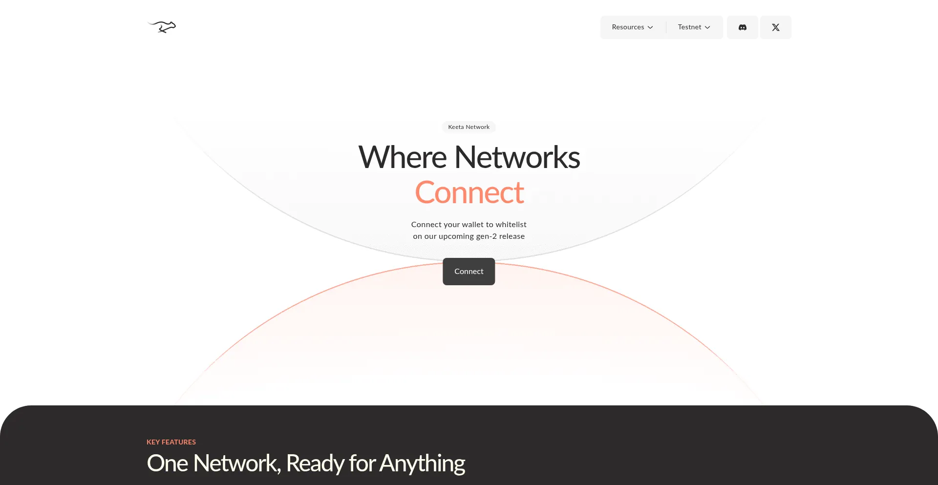 Website screenshot of Keeta-ai.com