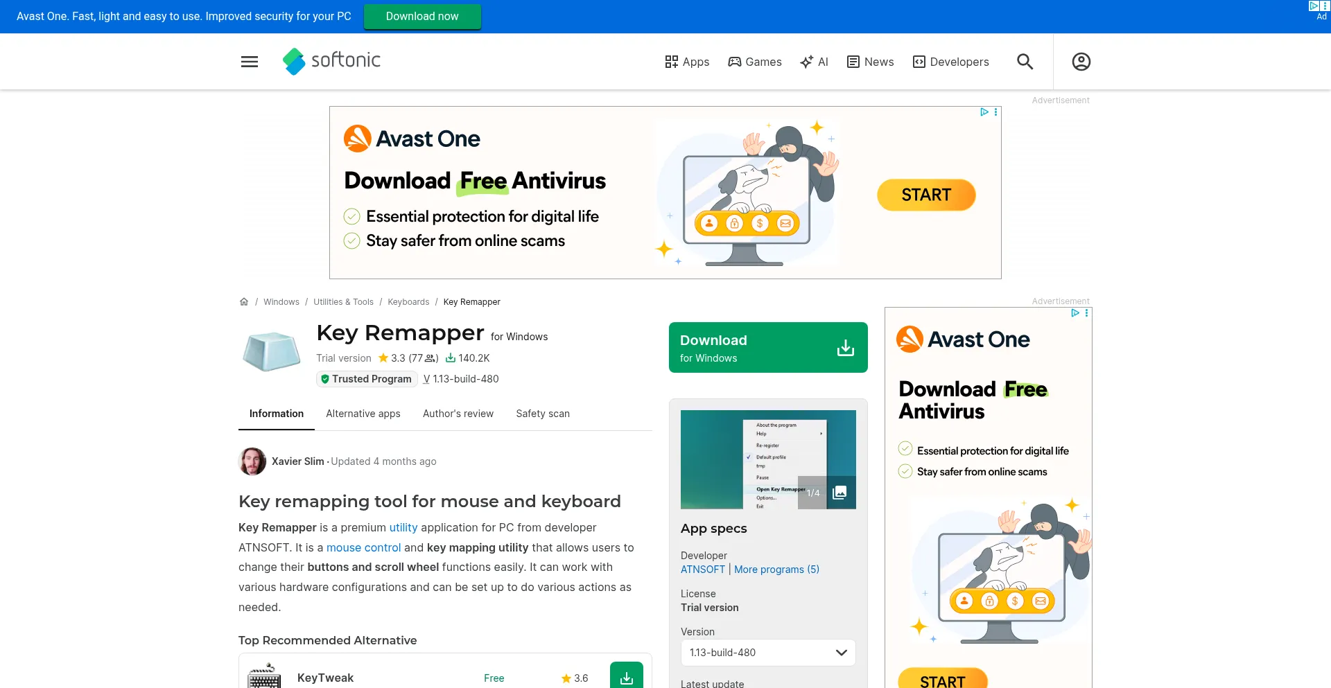 Key-remapper.en.softonic.com