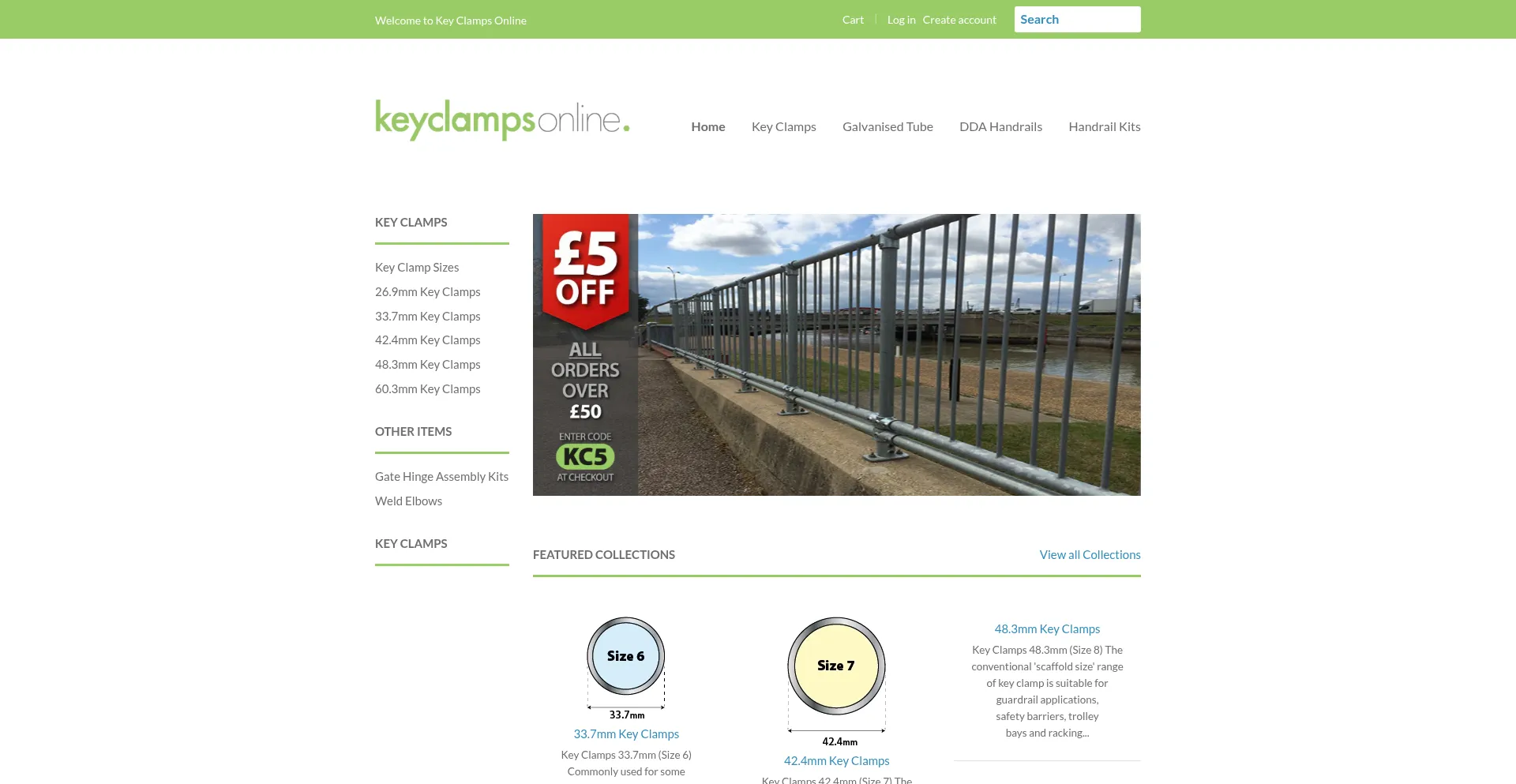 Keyclampsonline.co.uk