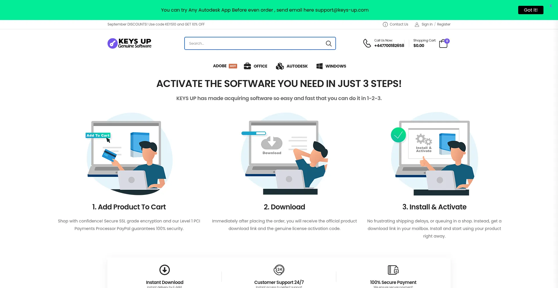 Keys-up.com