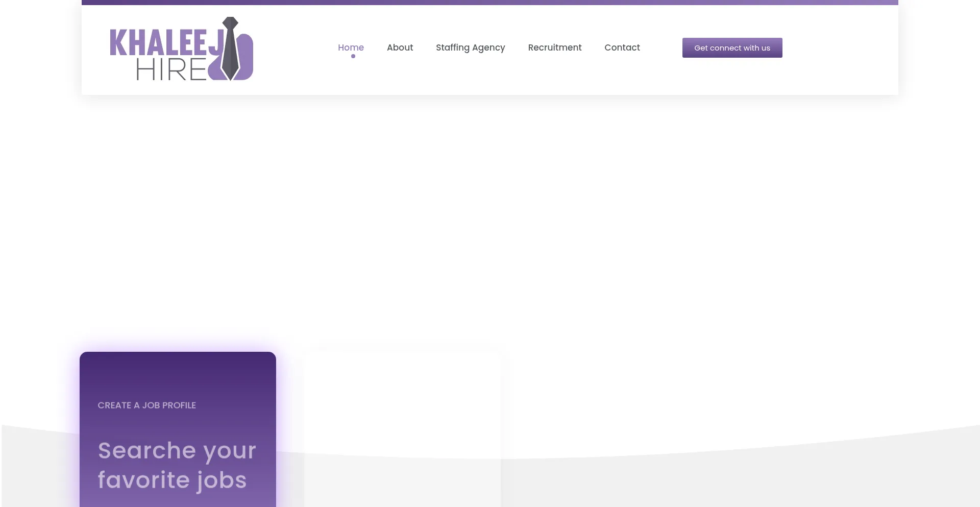 Website screenshot of Khaleejhire.com