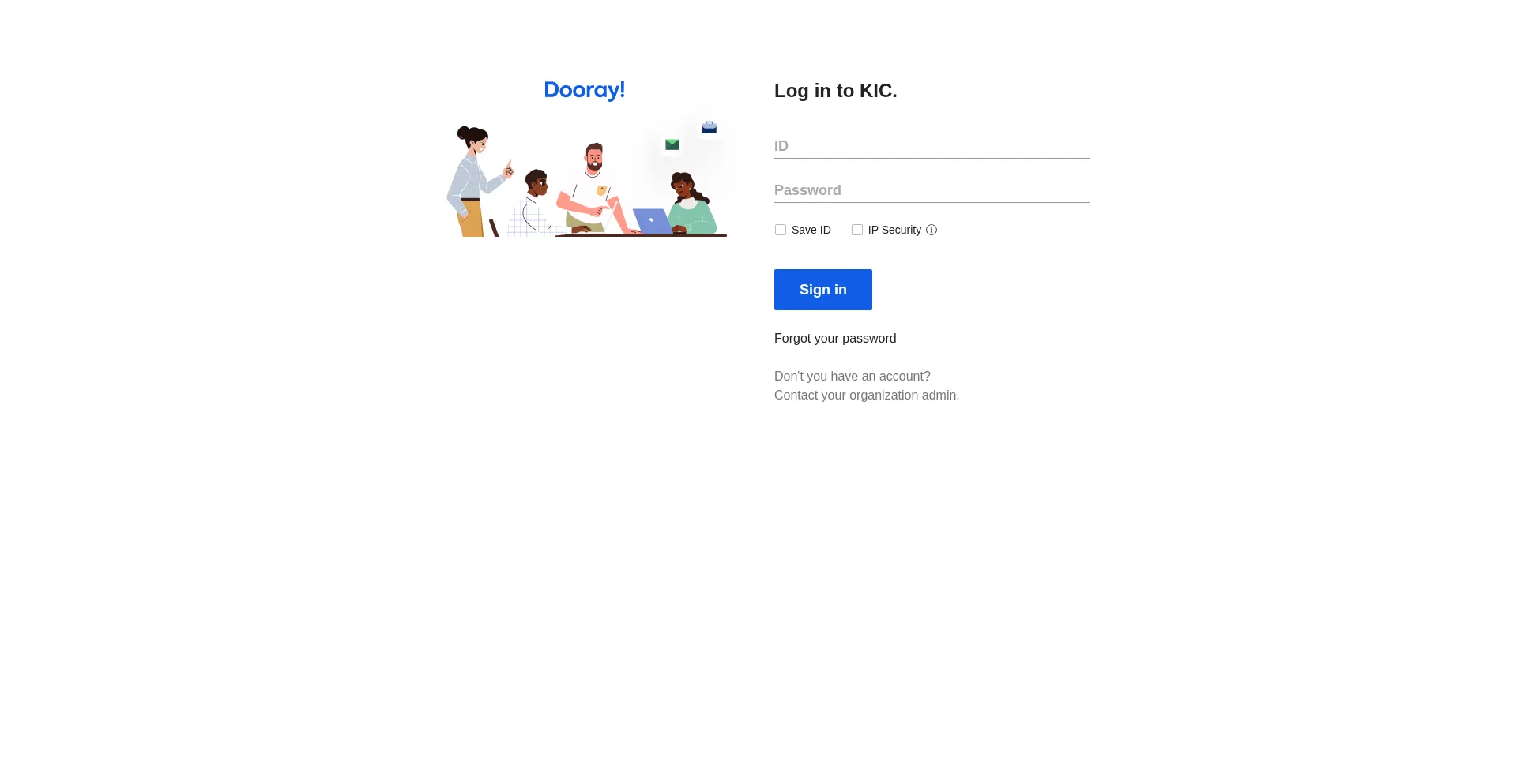 Kic.gov-dooray.com