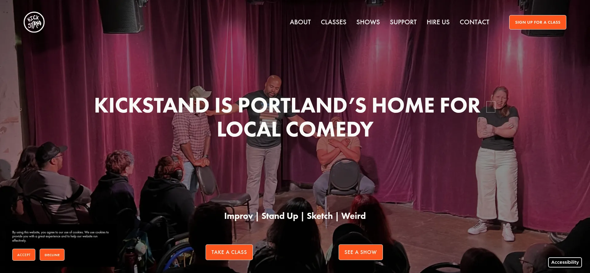 Kickstandcomedy.org