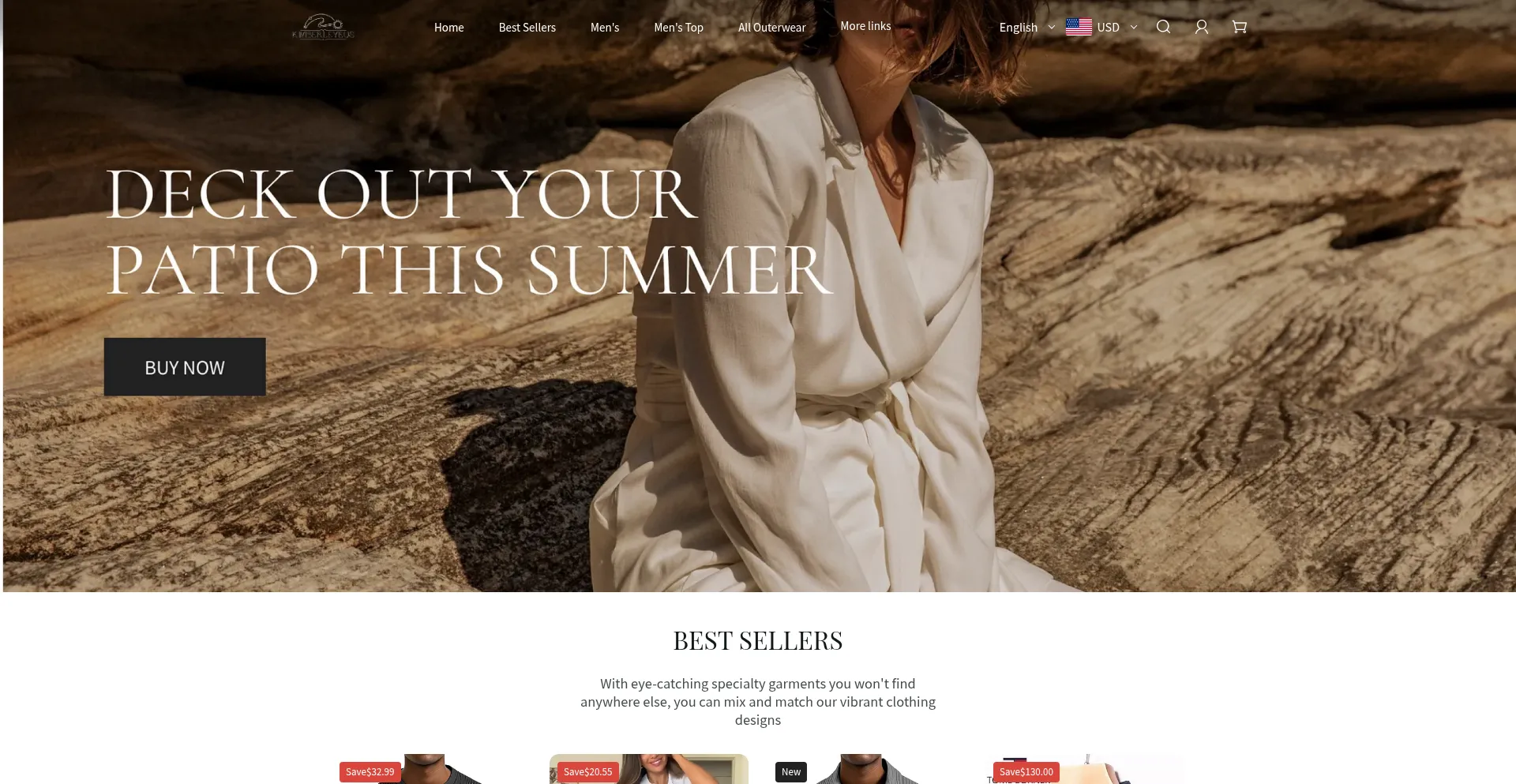 Website screenshot of Kimberleyeus.com