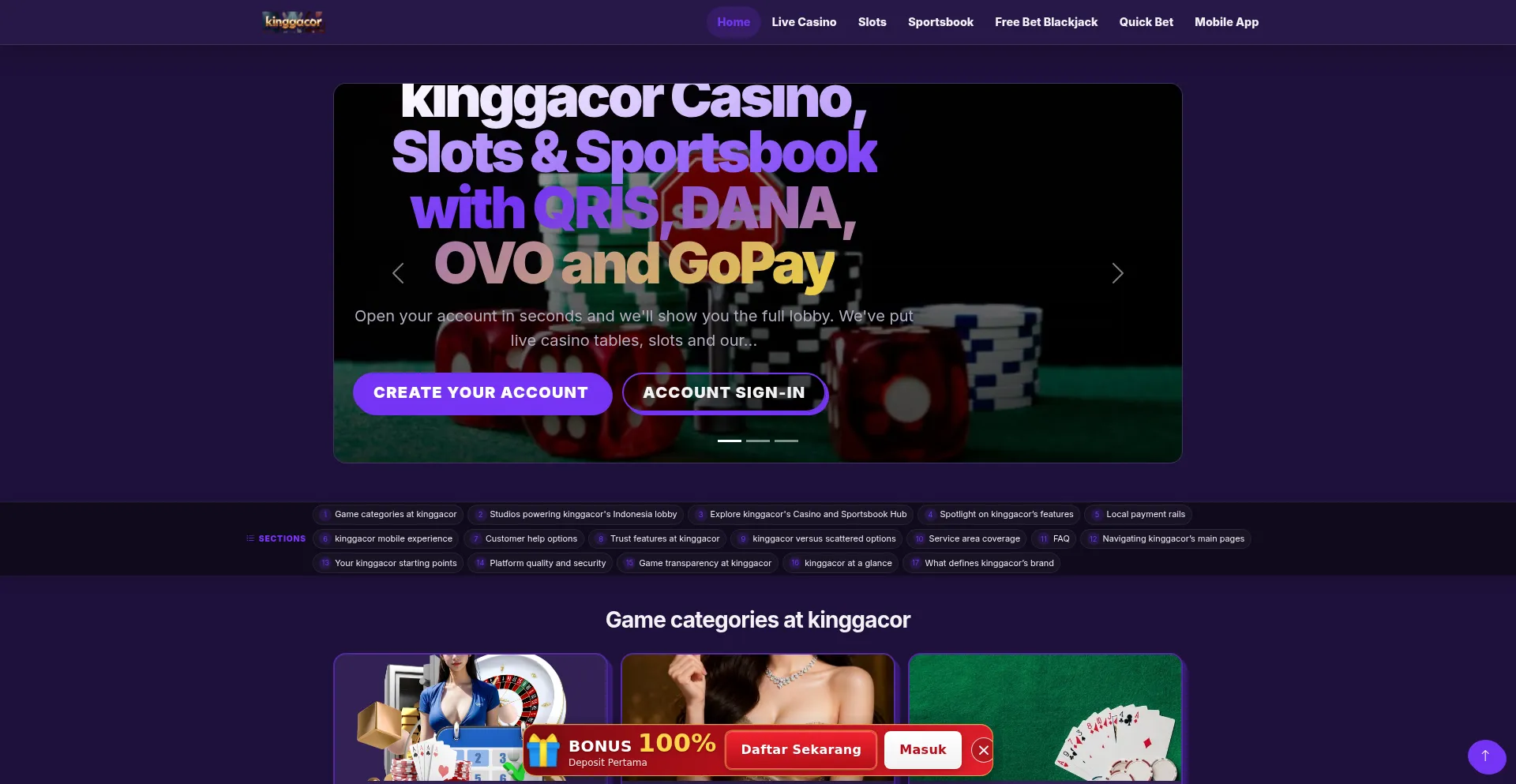 Kinggacor.app