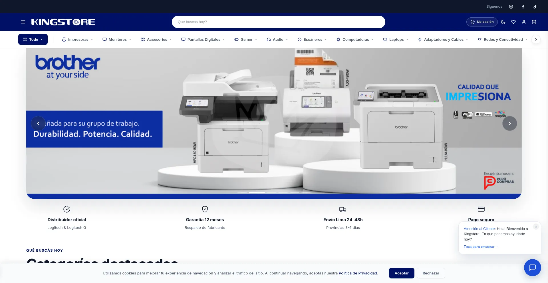 Kingstoreperu.com