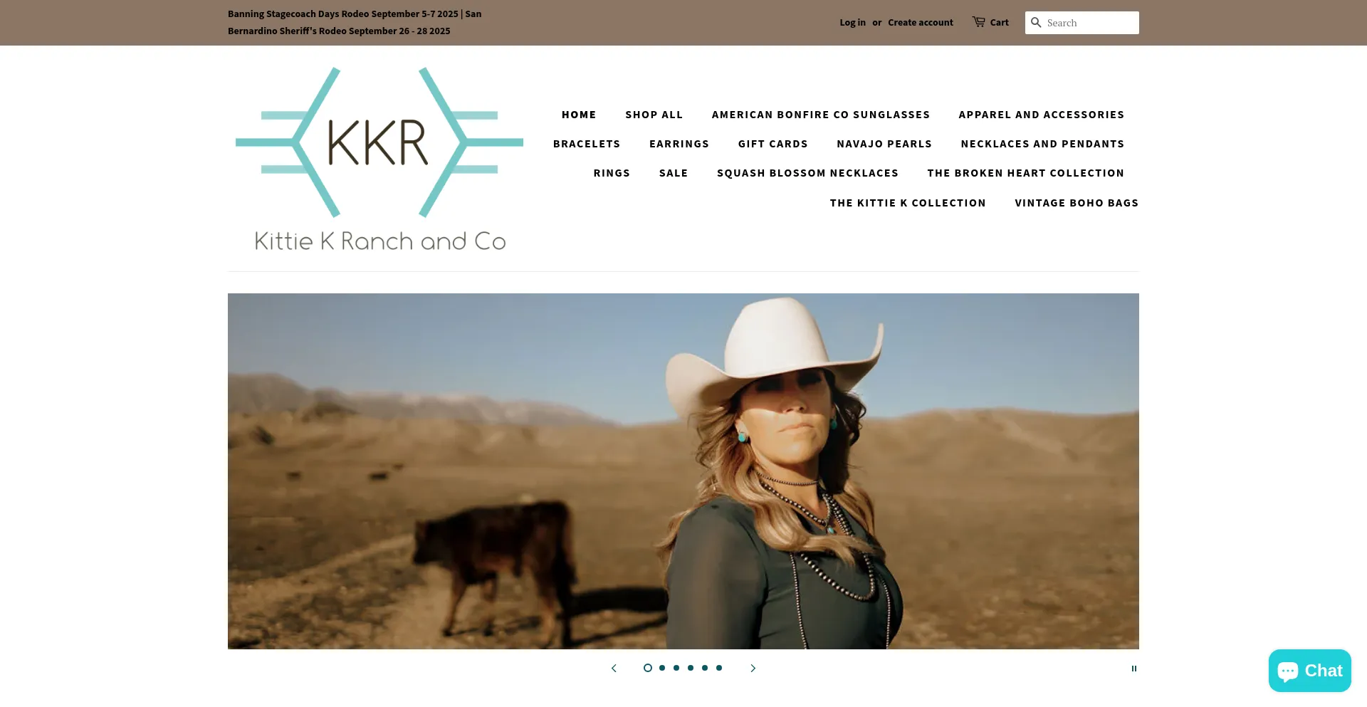 Website screenshot of Kittiekranchandco.com
