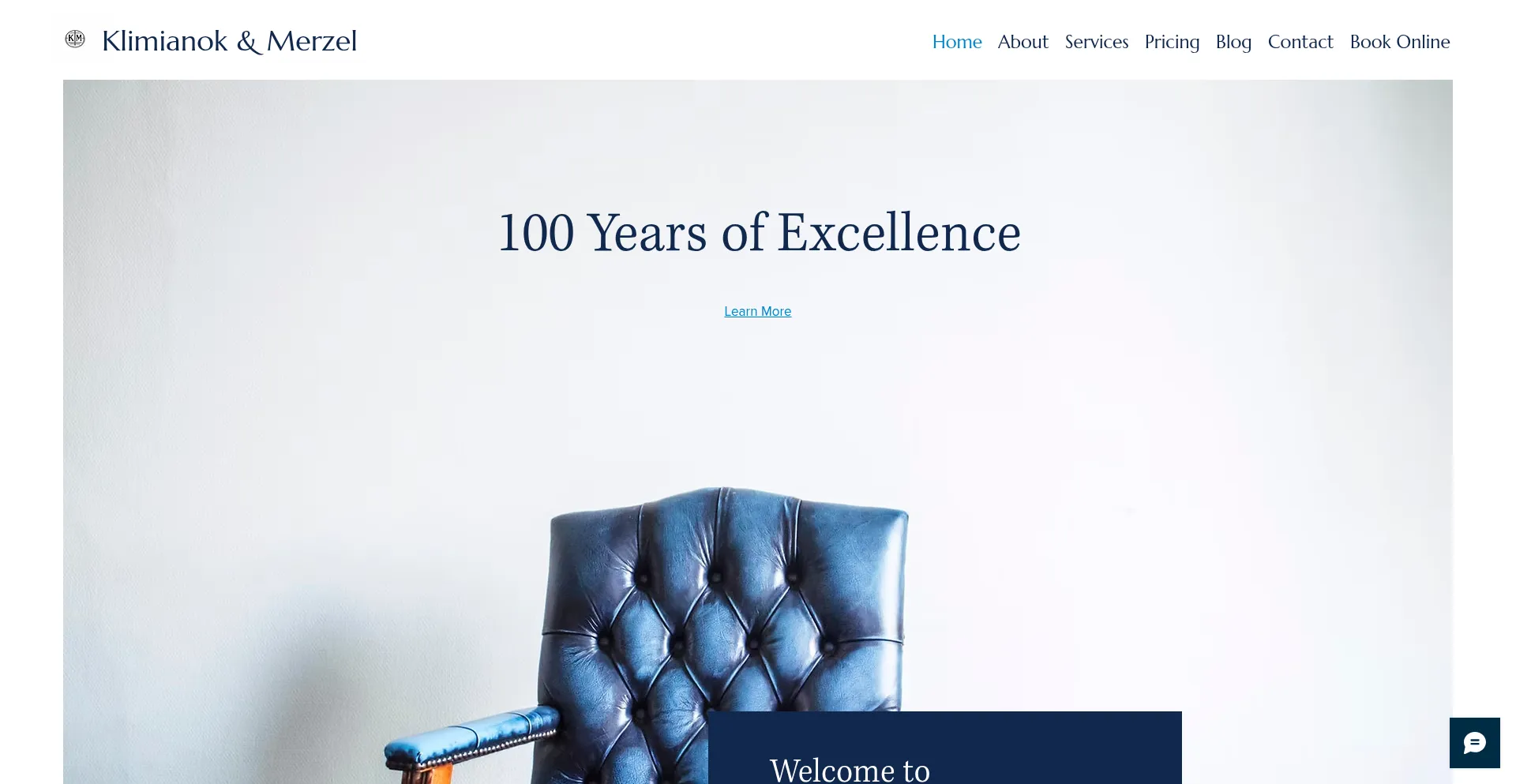 Website screenshot of Kmlitigation.com