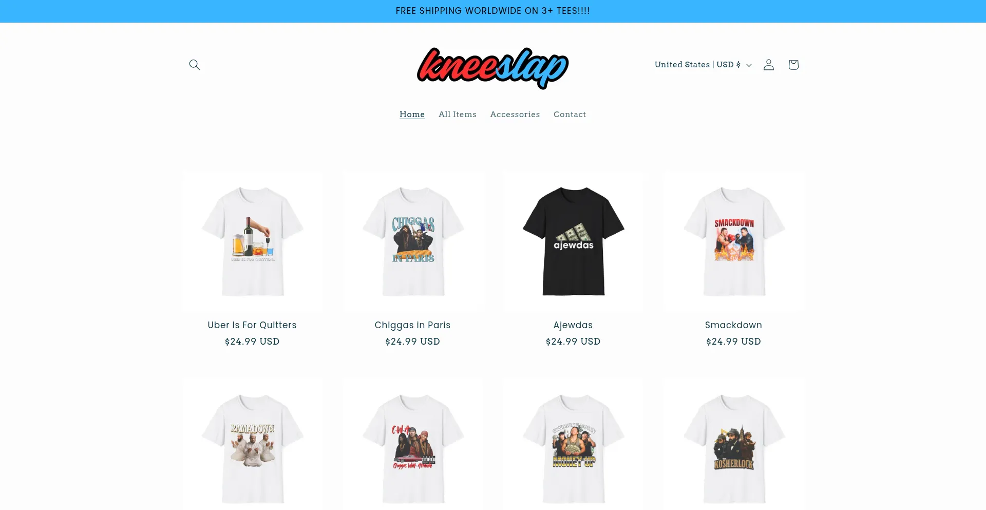 Kneeslaptees.com