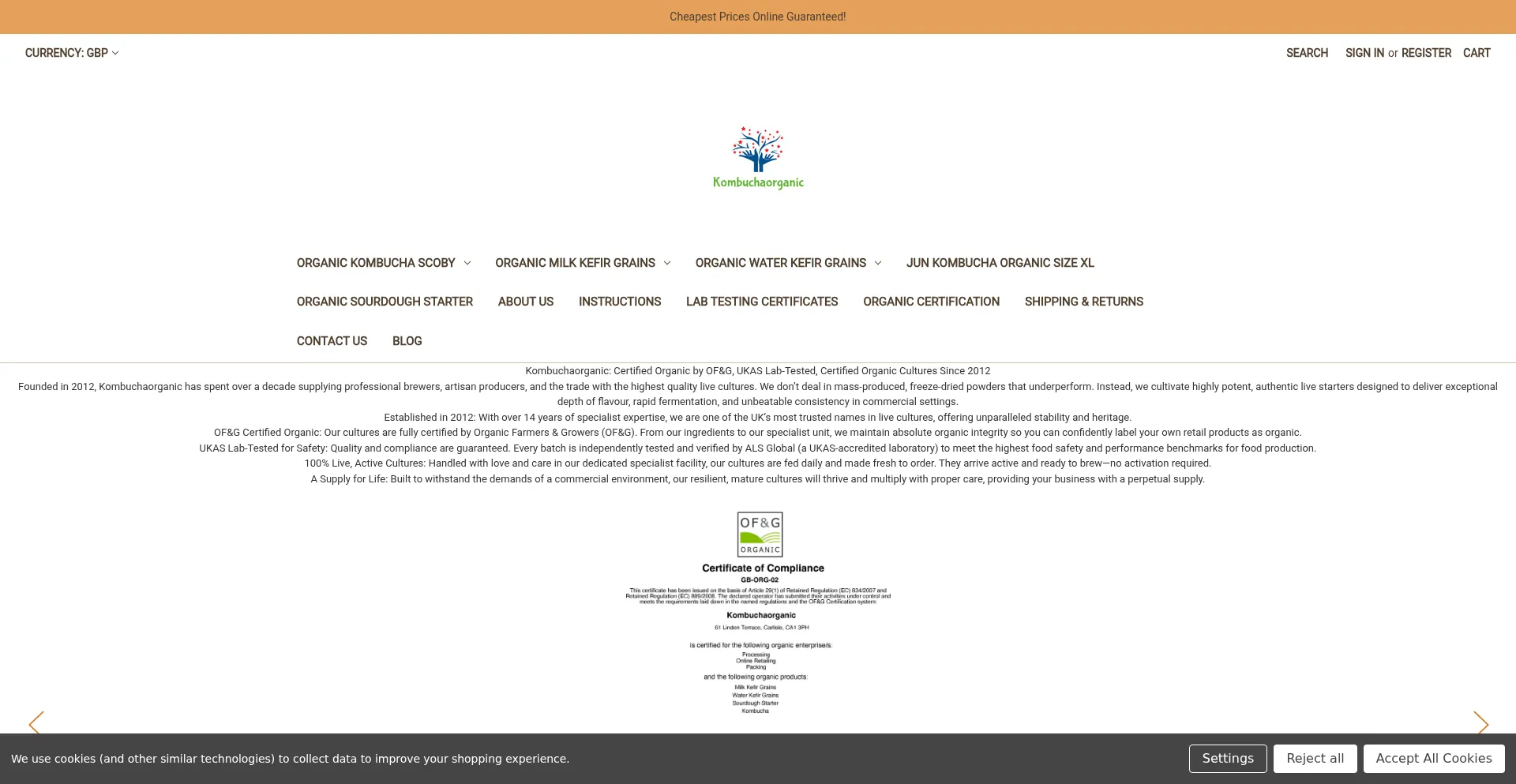 Kombuchaorganic.uk