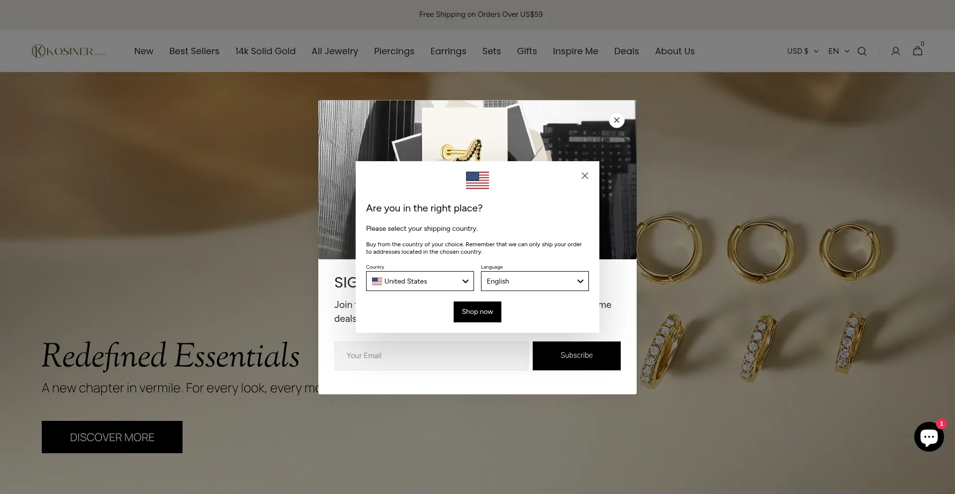 Kosinerjewelry.com