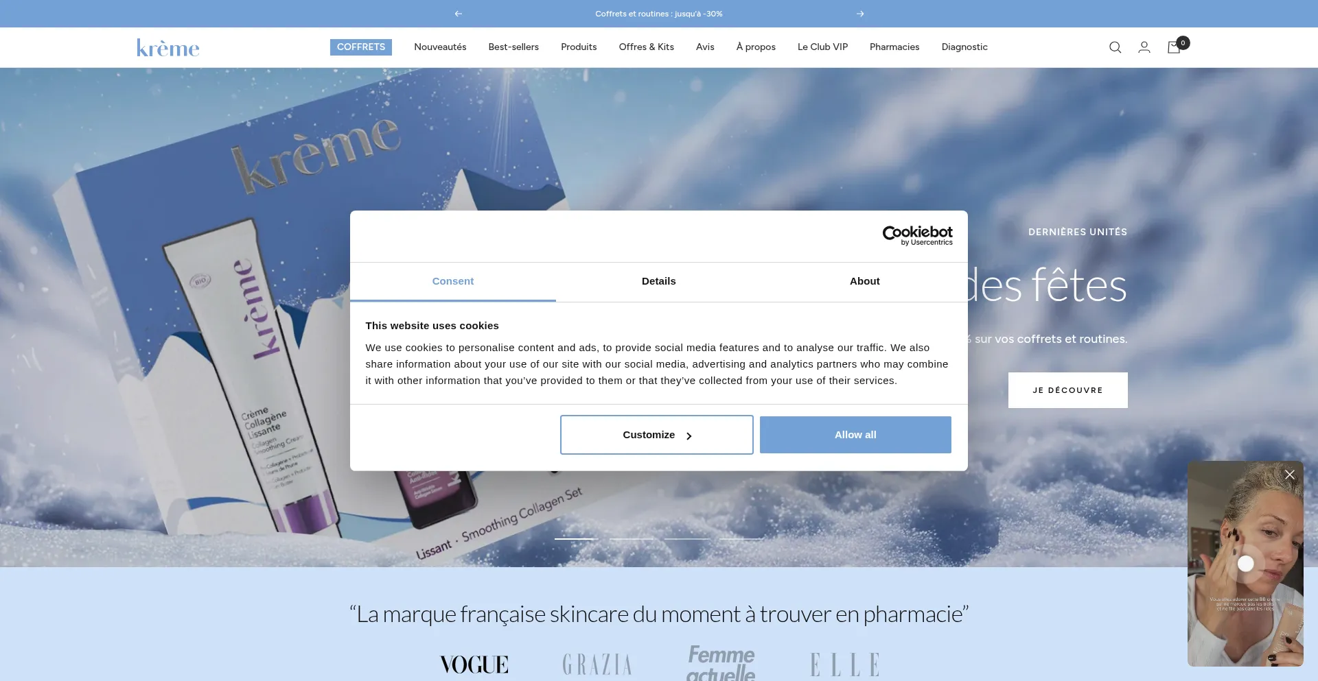 Kreme-paris.com