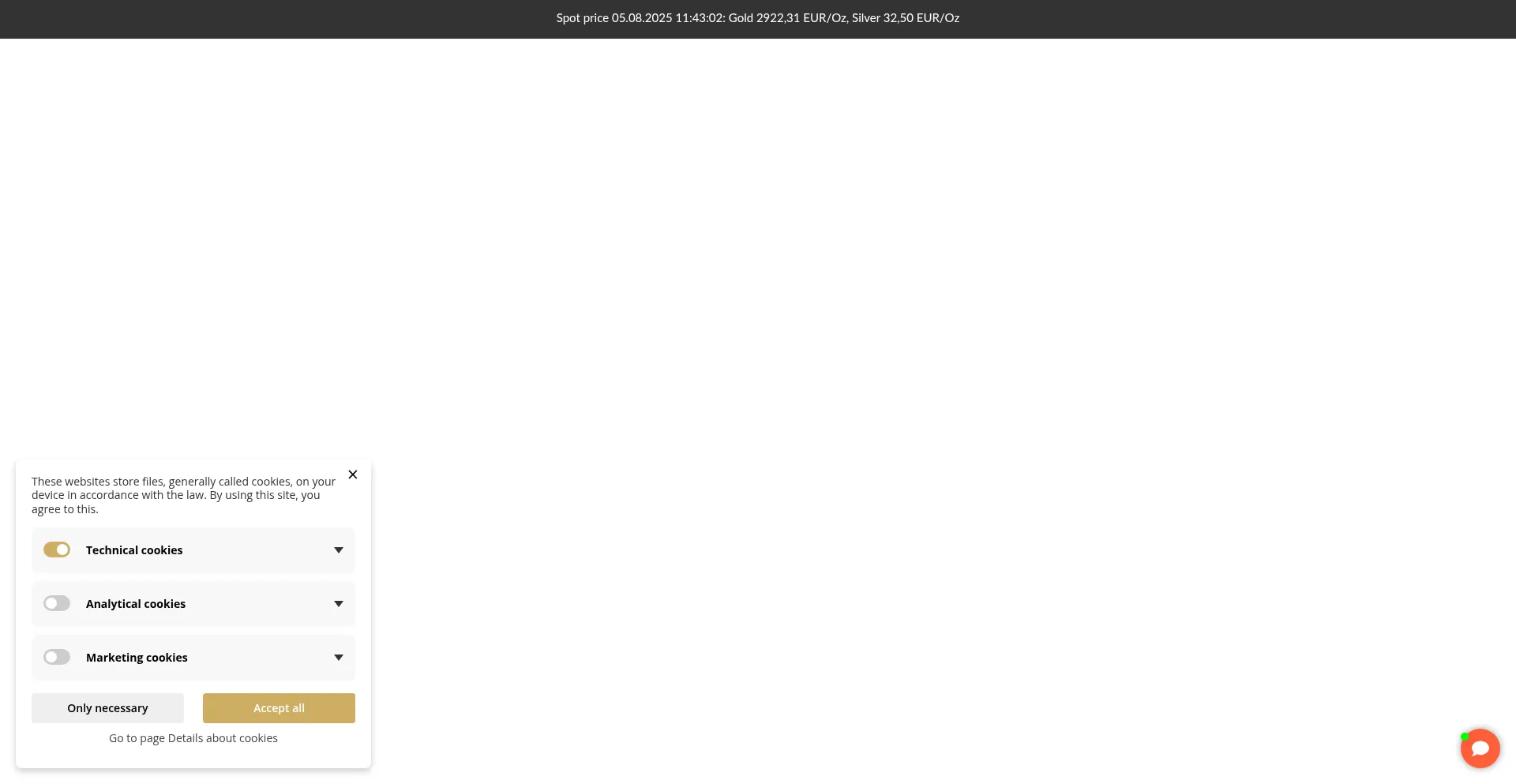 Website screenshot of Kullastkodu.ee