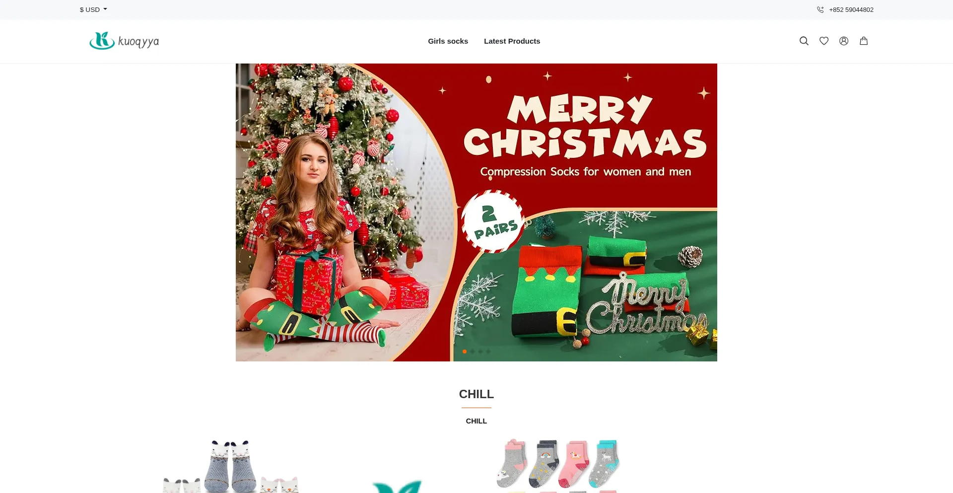 Website screenshot of Kuoqyya.com