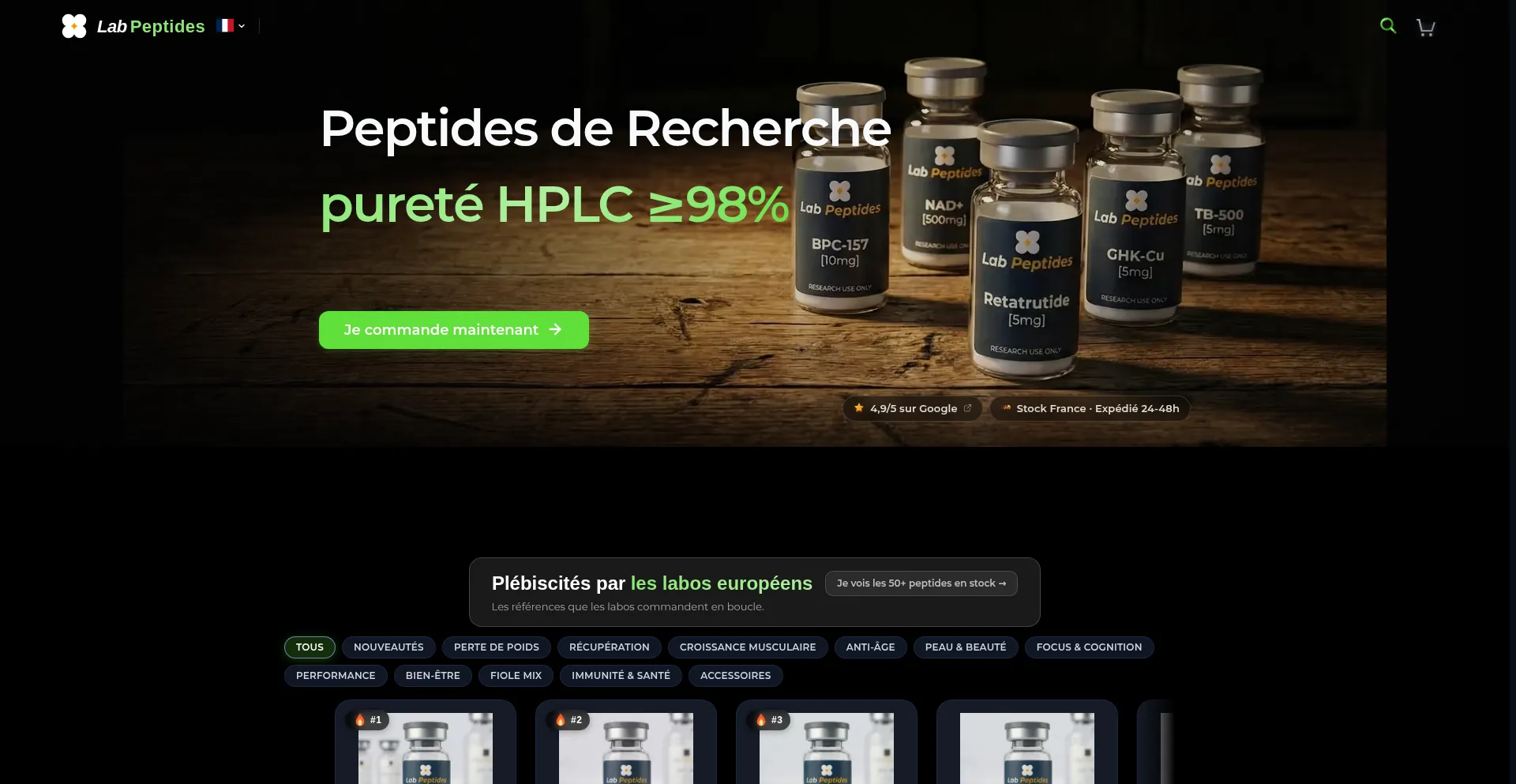 Lab-peptides-france.com